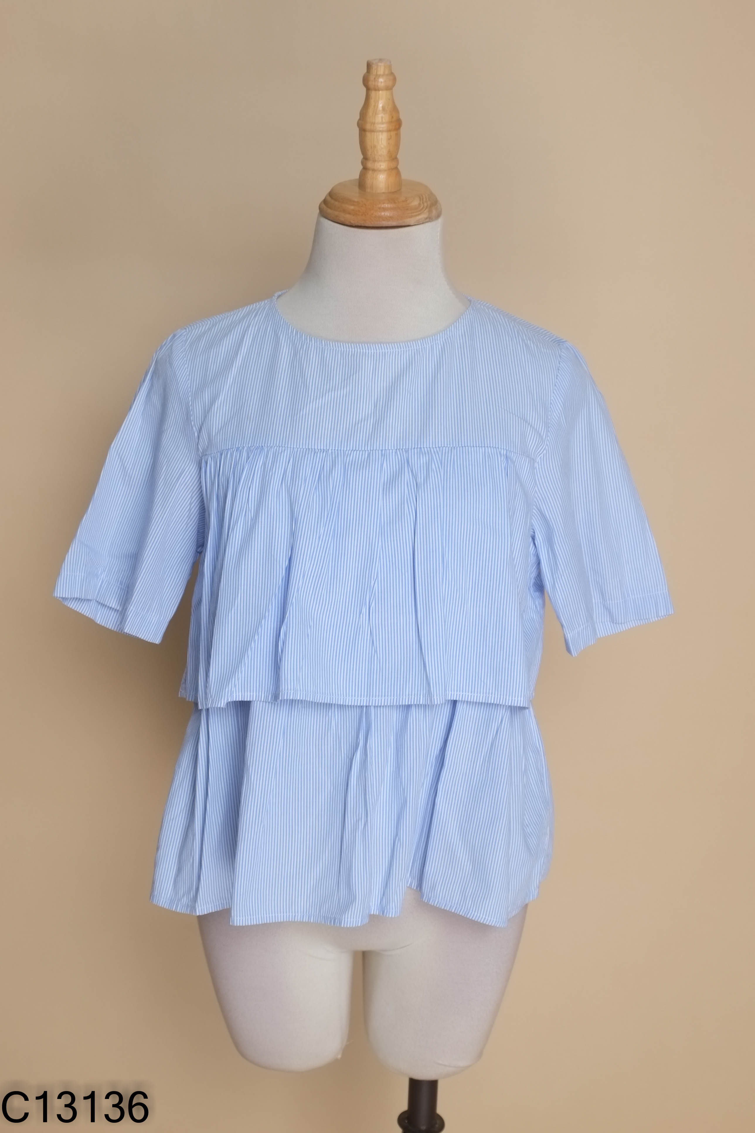 Áo DOTTIE xanh sọc