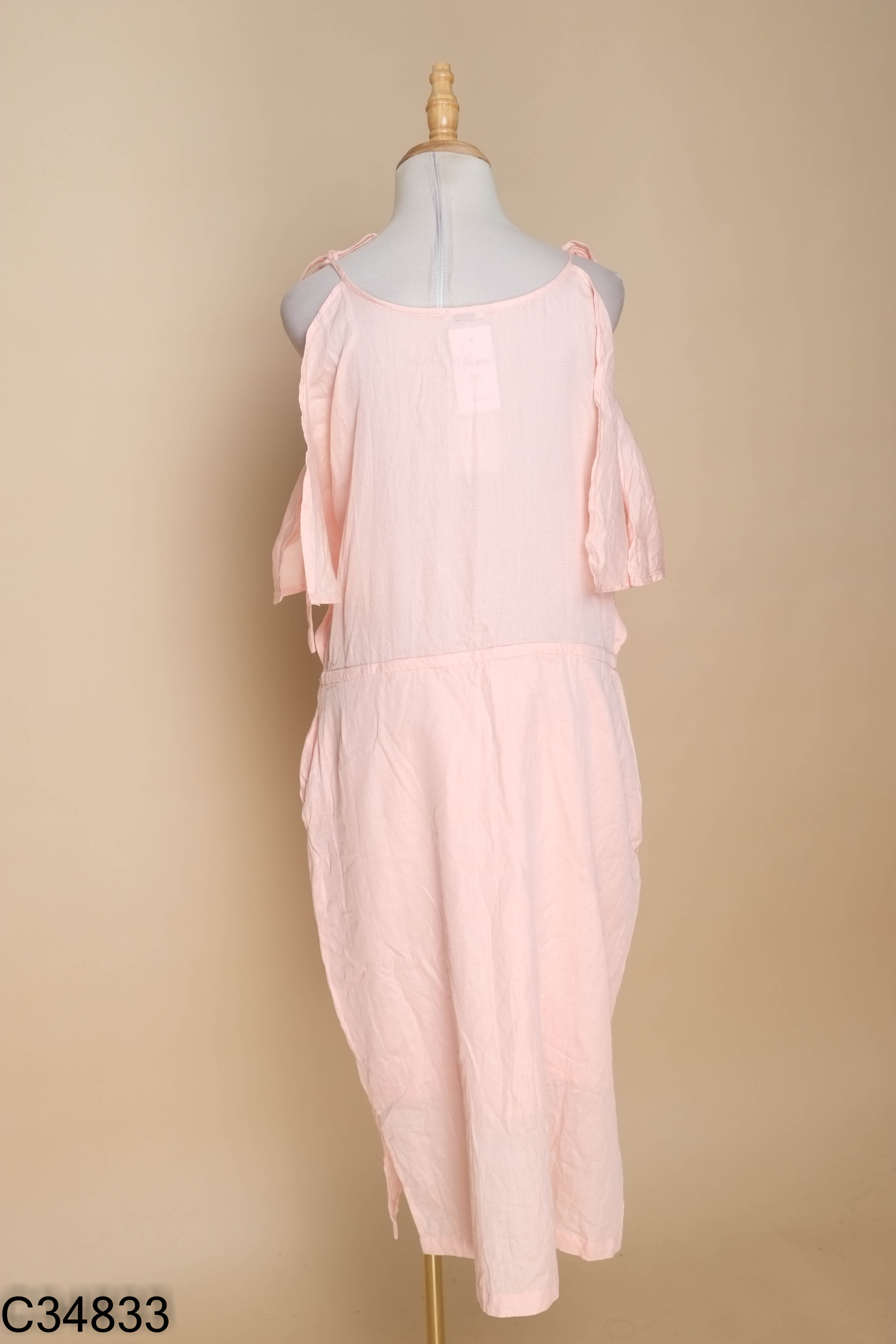 NEWTAG Váy hồng OZ DESIGN dáng suông