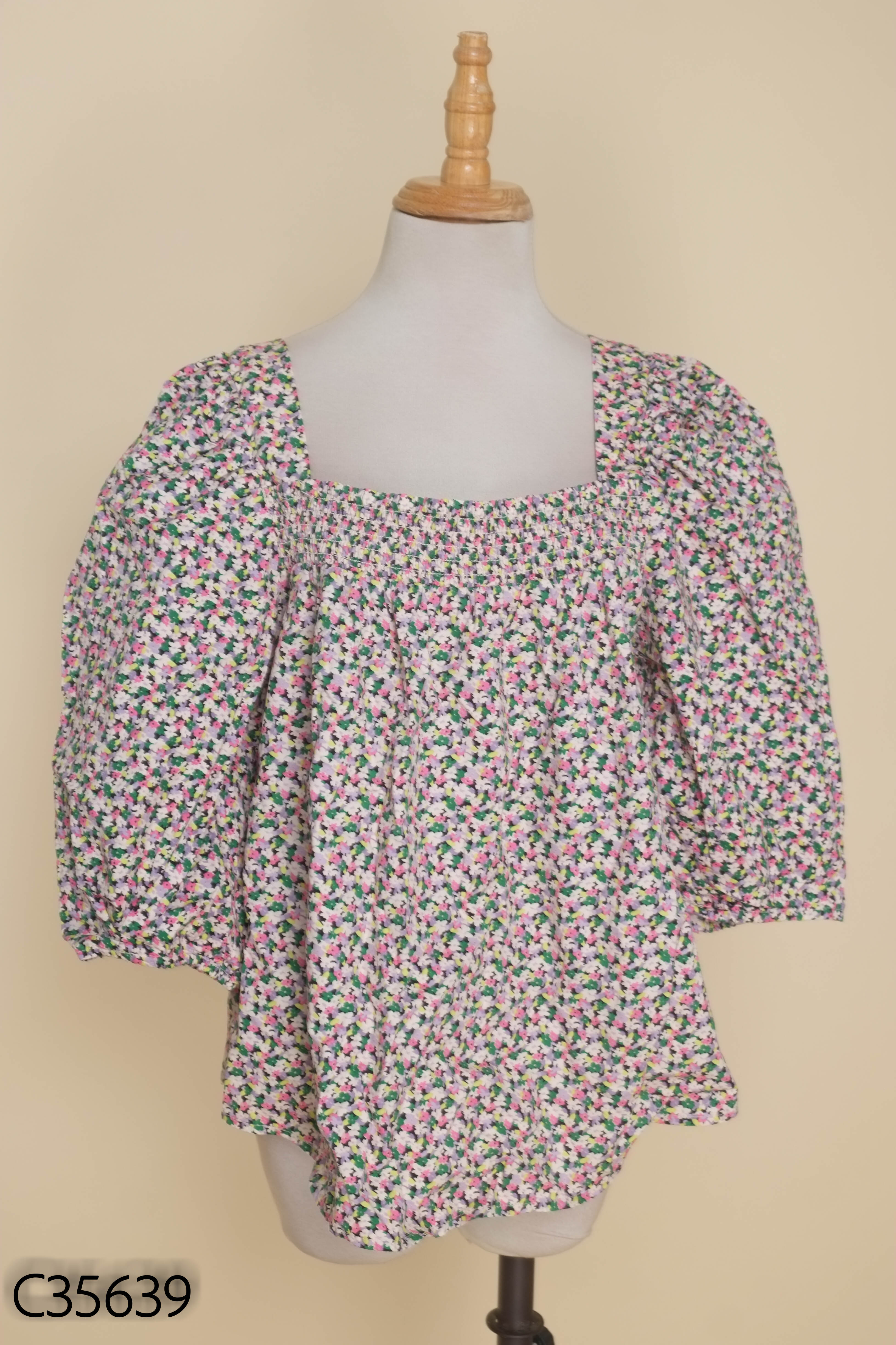 Áo be hoa H&M chun lưng