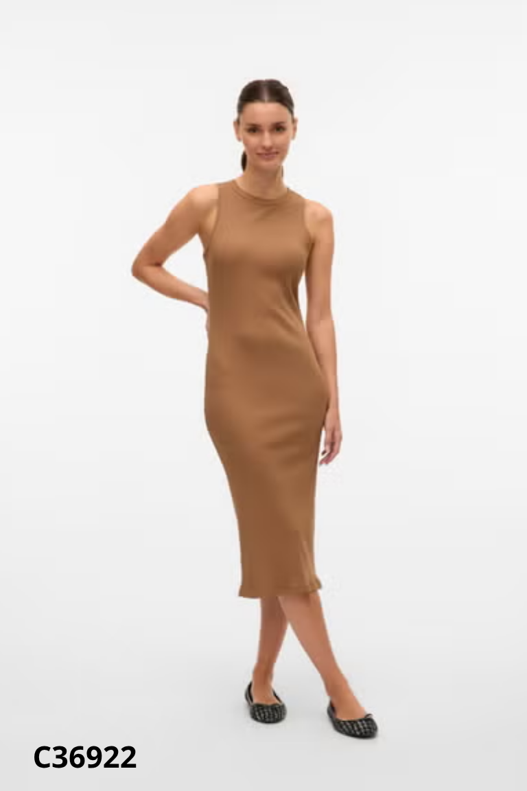 Váy VERO MODA nâu sát nách