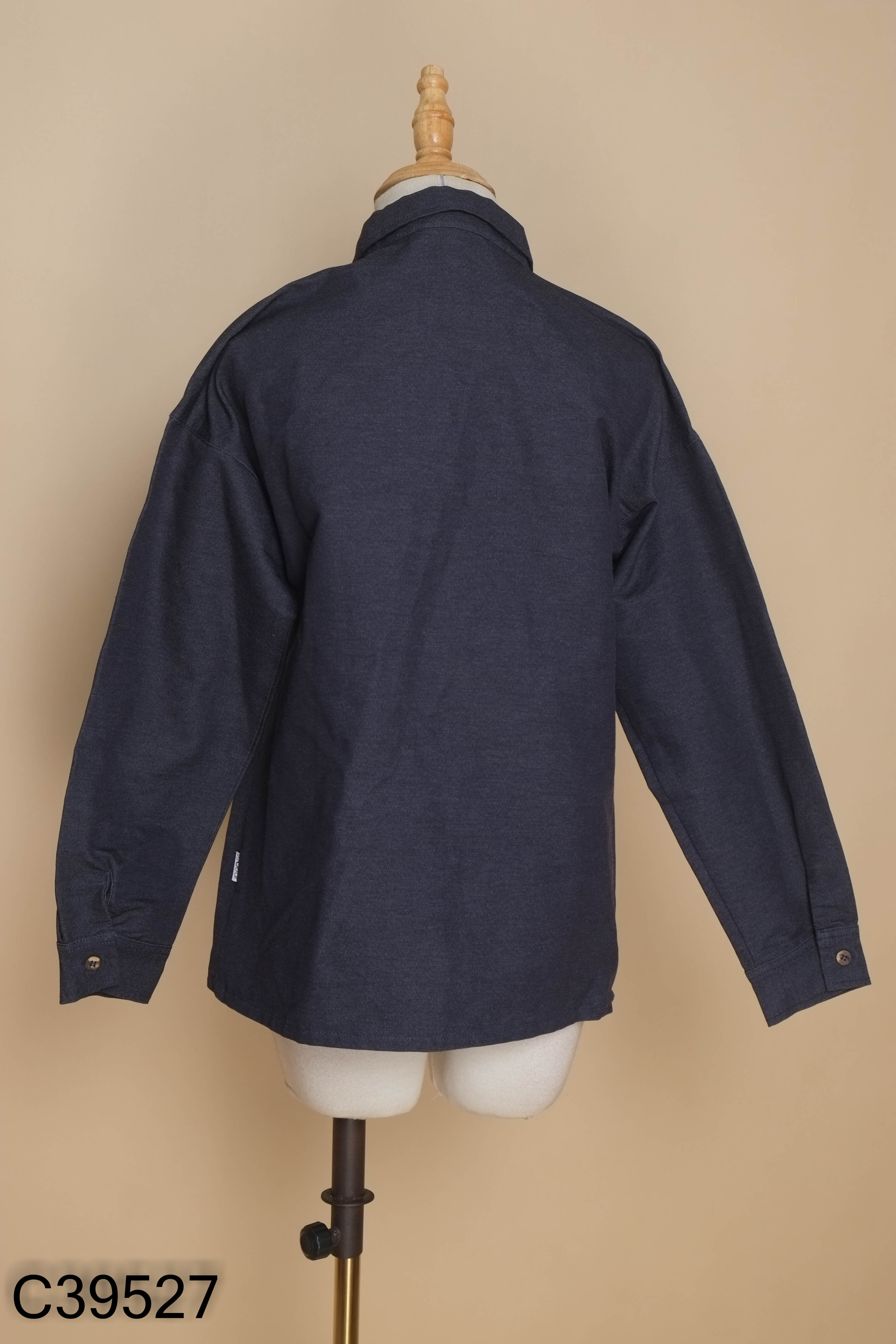 Áo 92 WEAR sơ mi jeans xanh