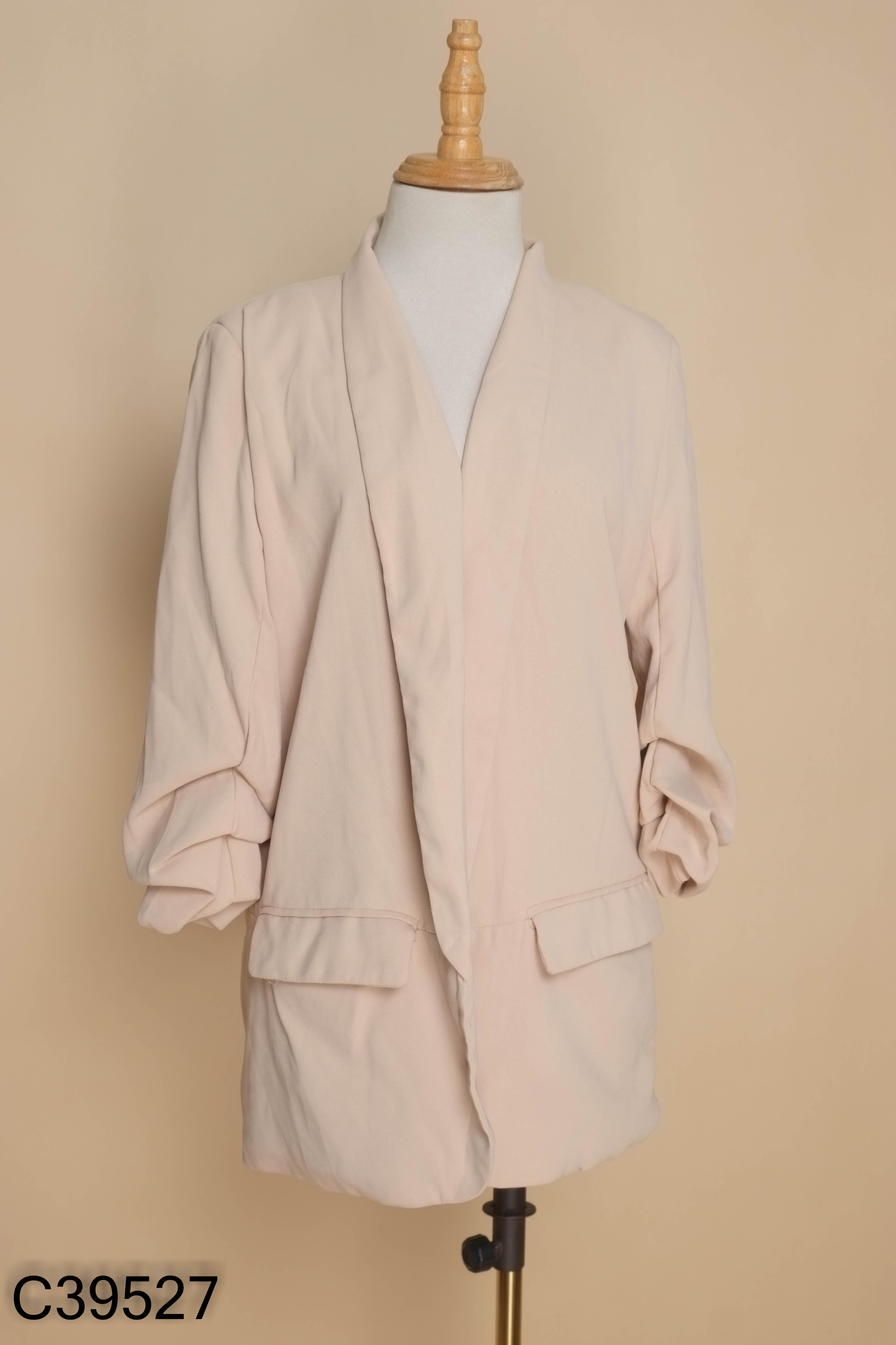 Áo ZARA blazers nâu tay lỡ