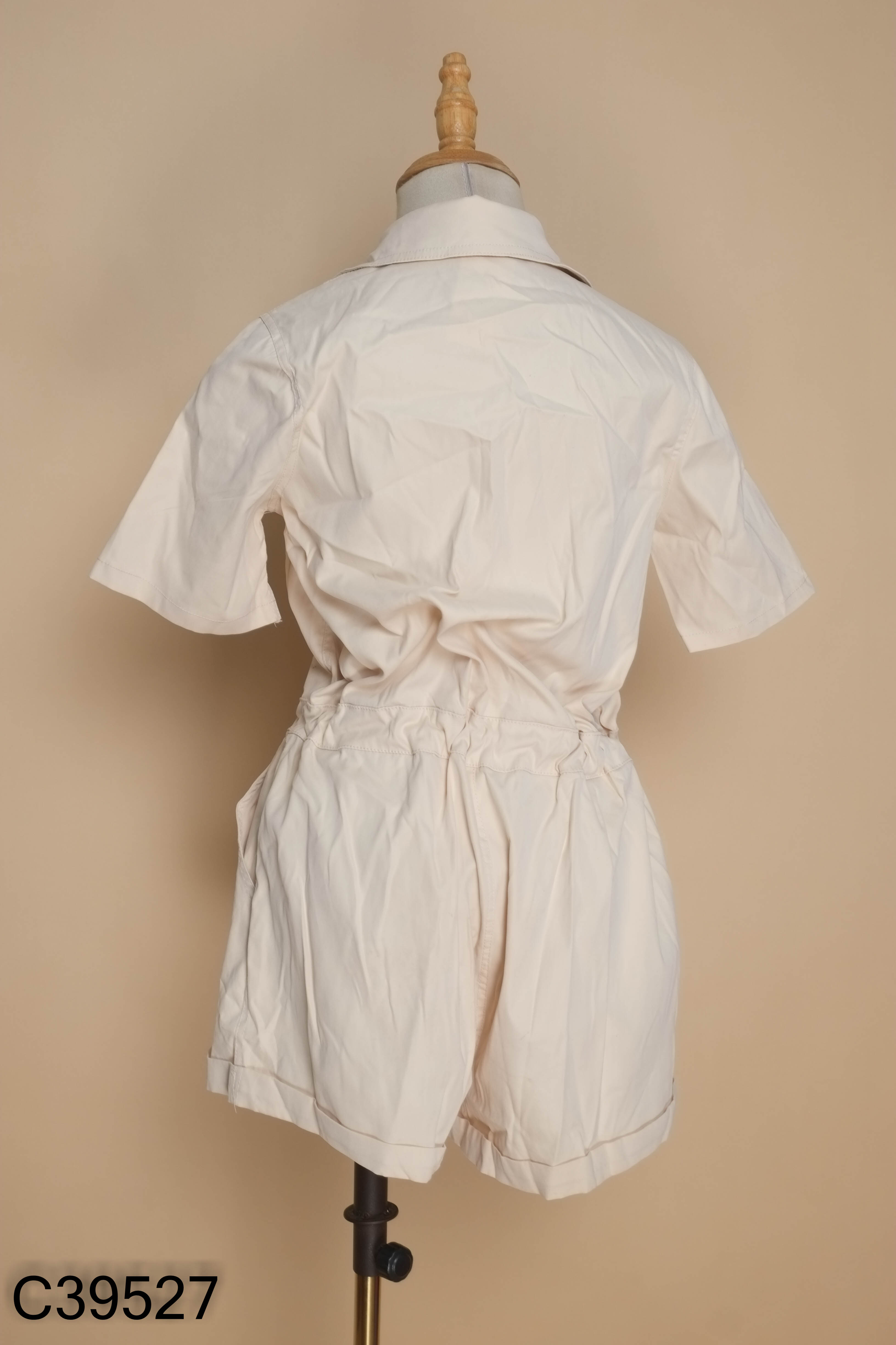 Jumpsuits be cổ sơ mi