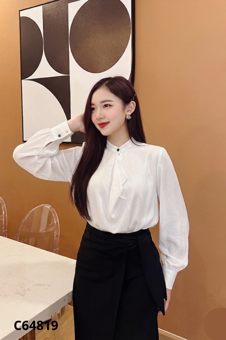 Áo sơ mi trắng EVA DEEVA
