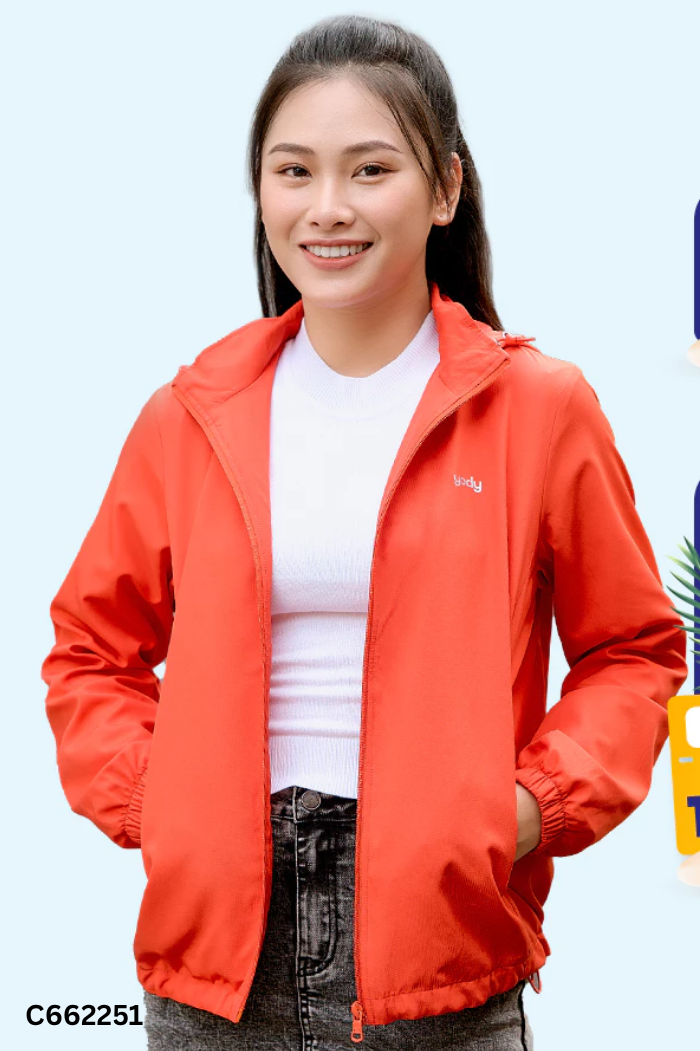 Áo khoác YODY gió đỏ