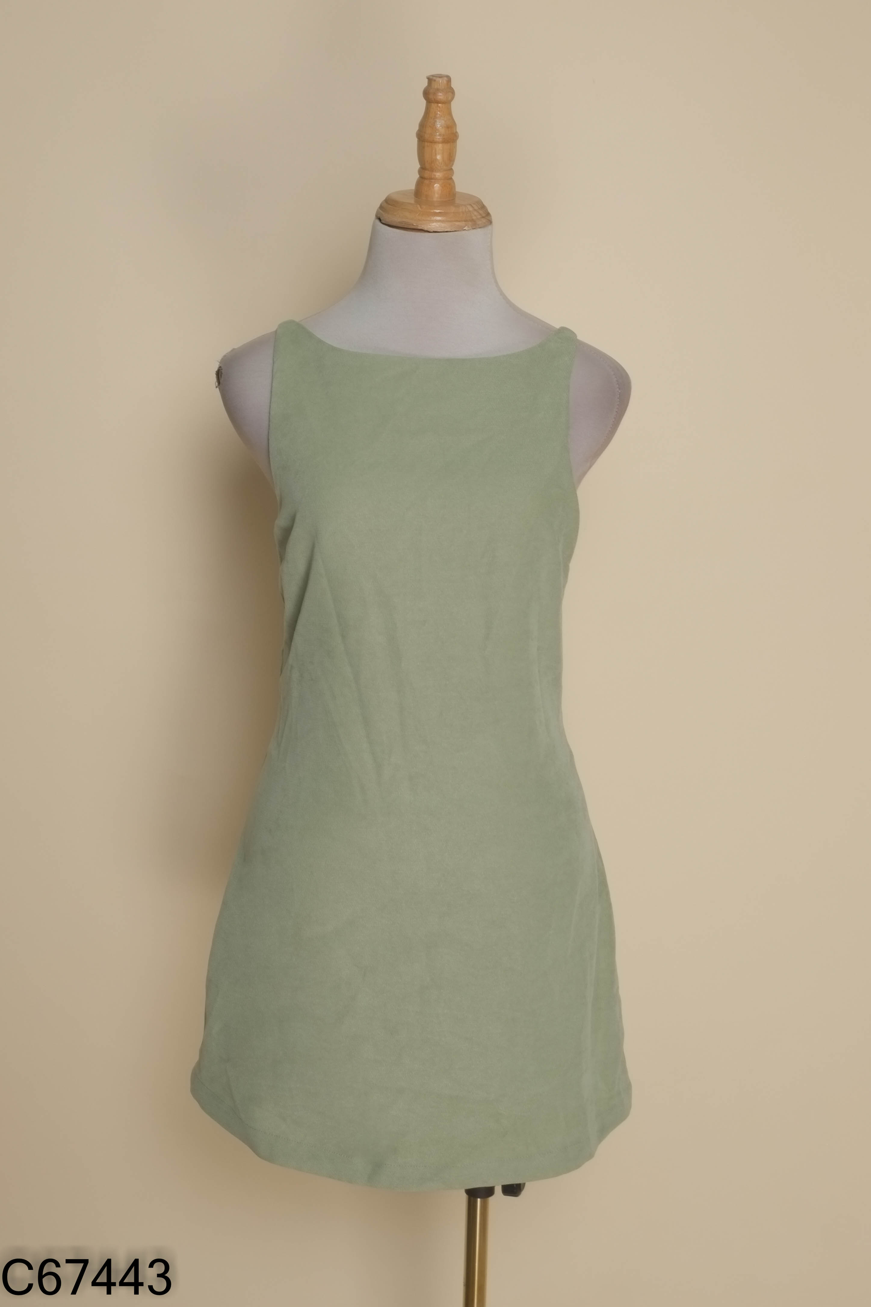 Váy dây xanh FABRIC HOILIC