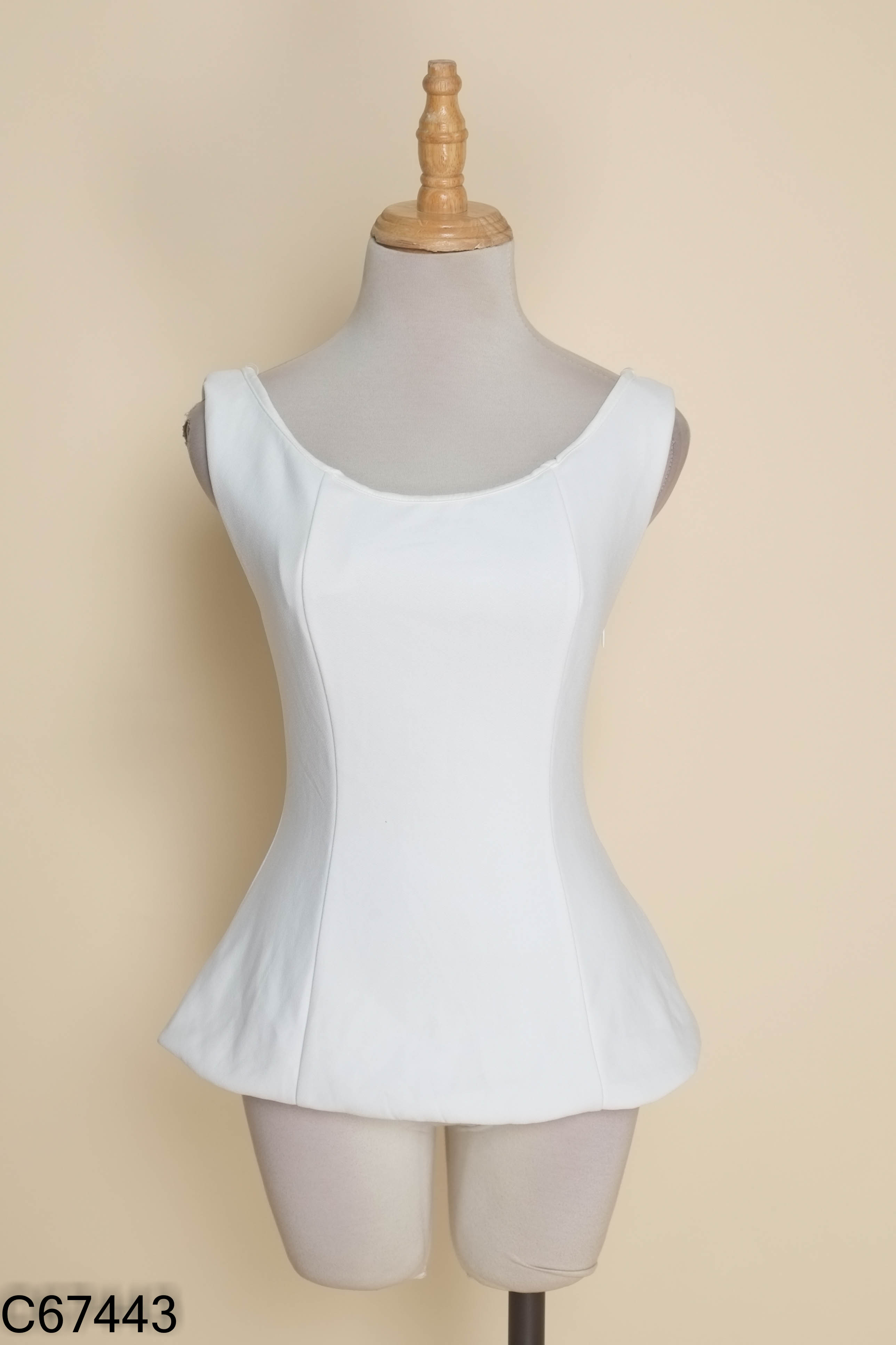 NEWTAG ZARA(xuất) áo dây trắng
