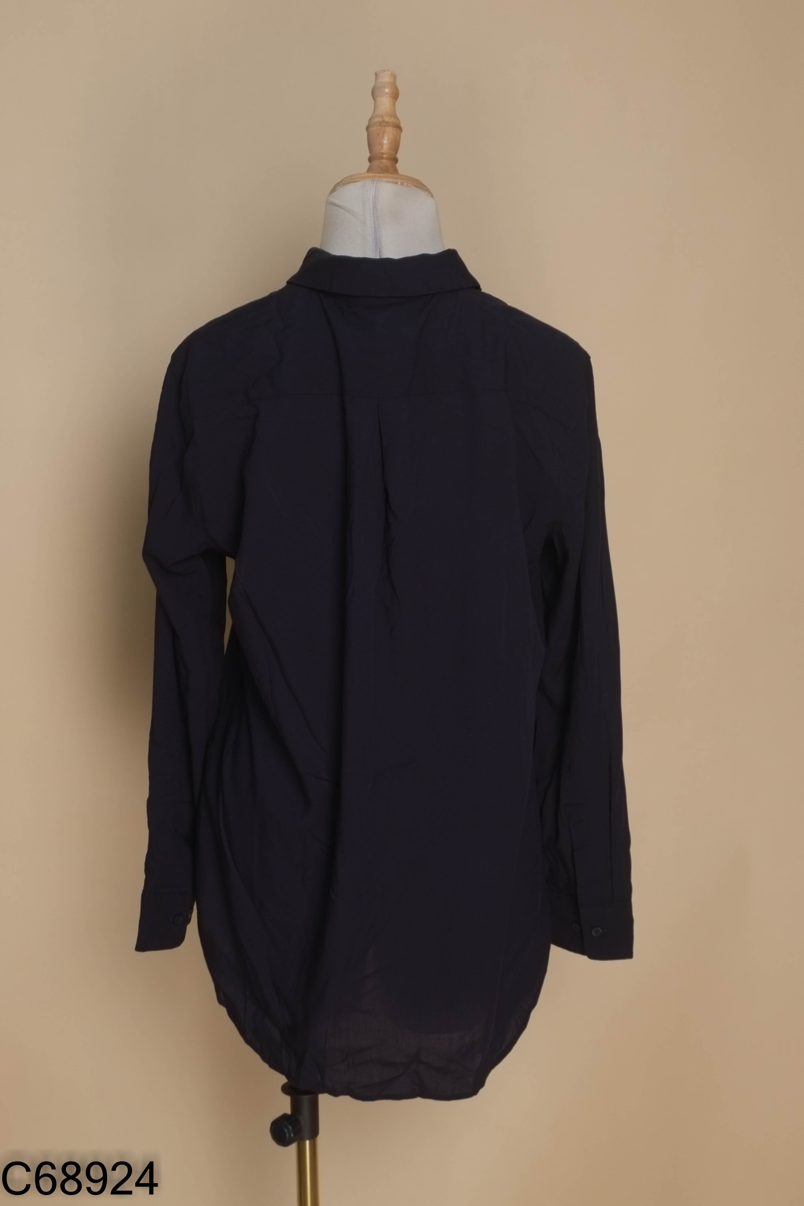 Áo sơ mi UNIQLO xanh