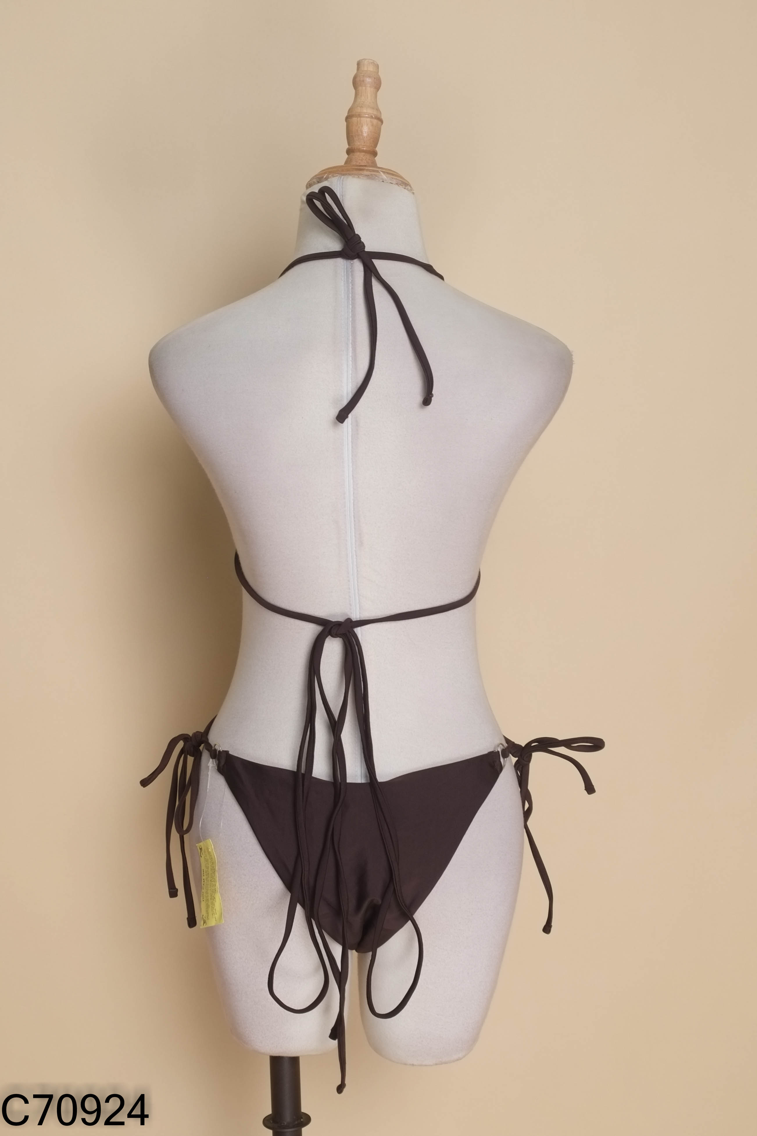 Set bikini nâu