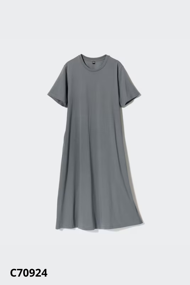 Váy UNIQLO xám đậm