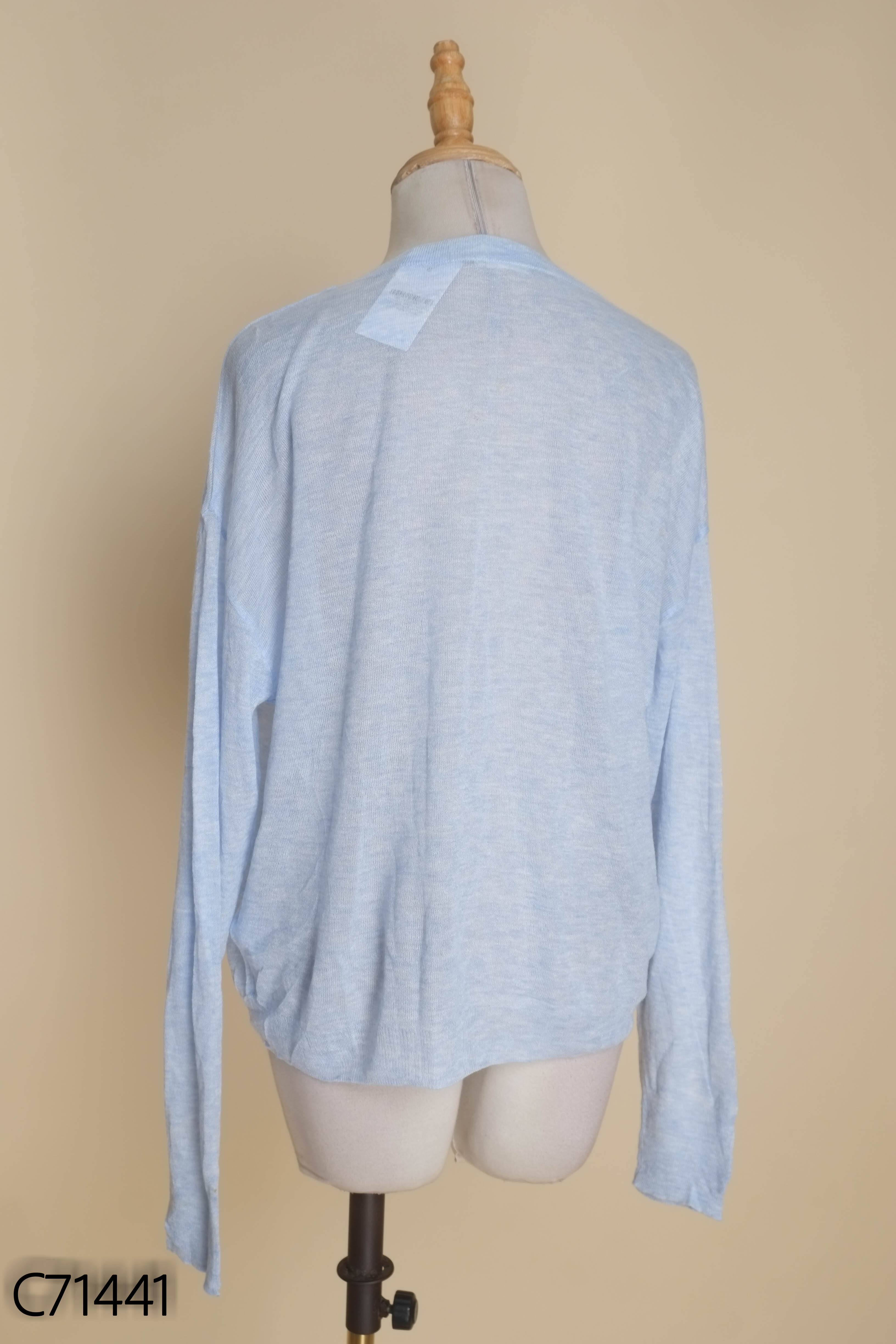 Cardigan xanh mỏng HM