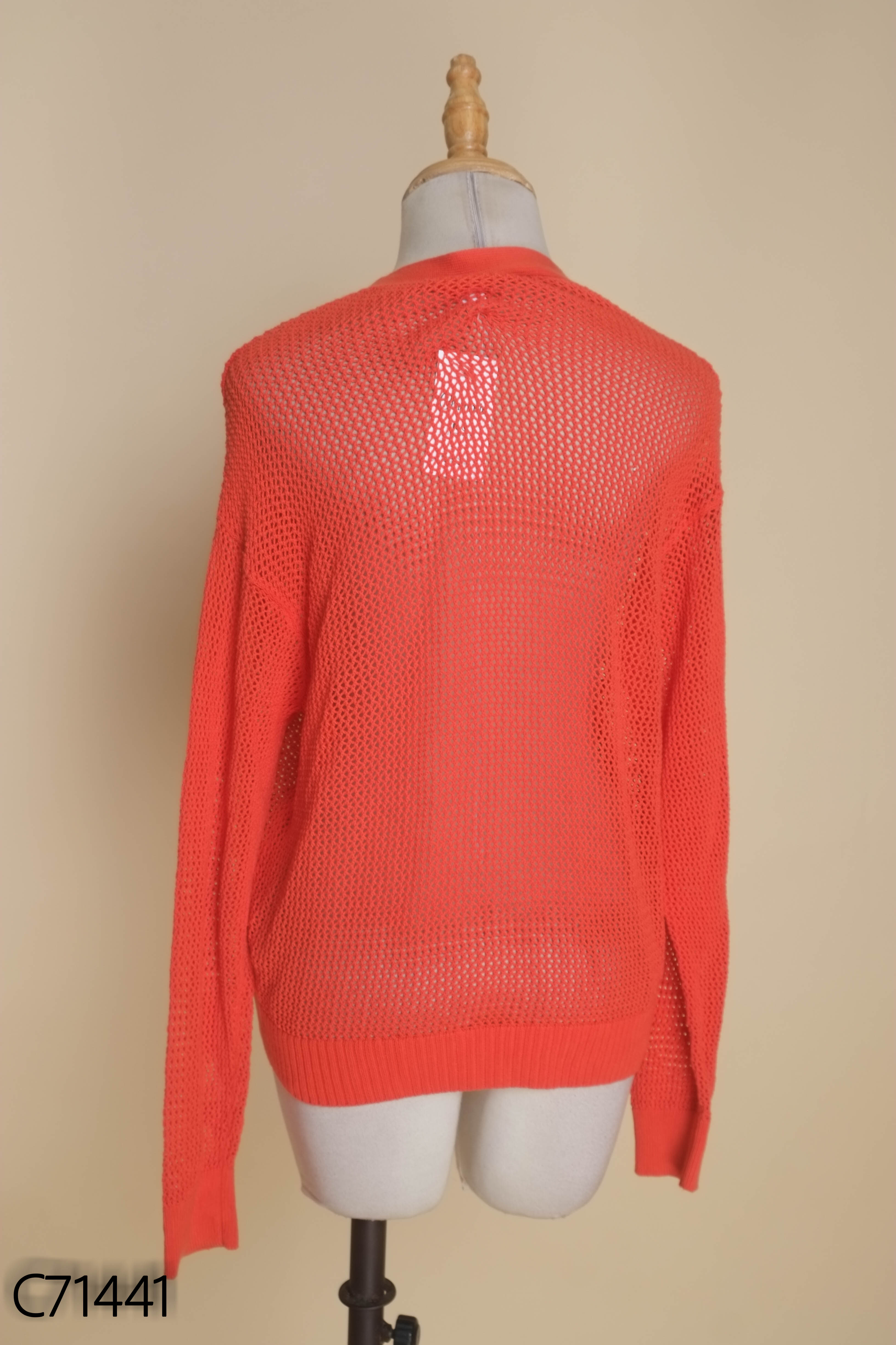 Cardigan lưới xam UNIQLO