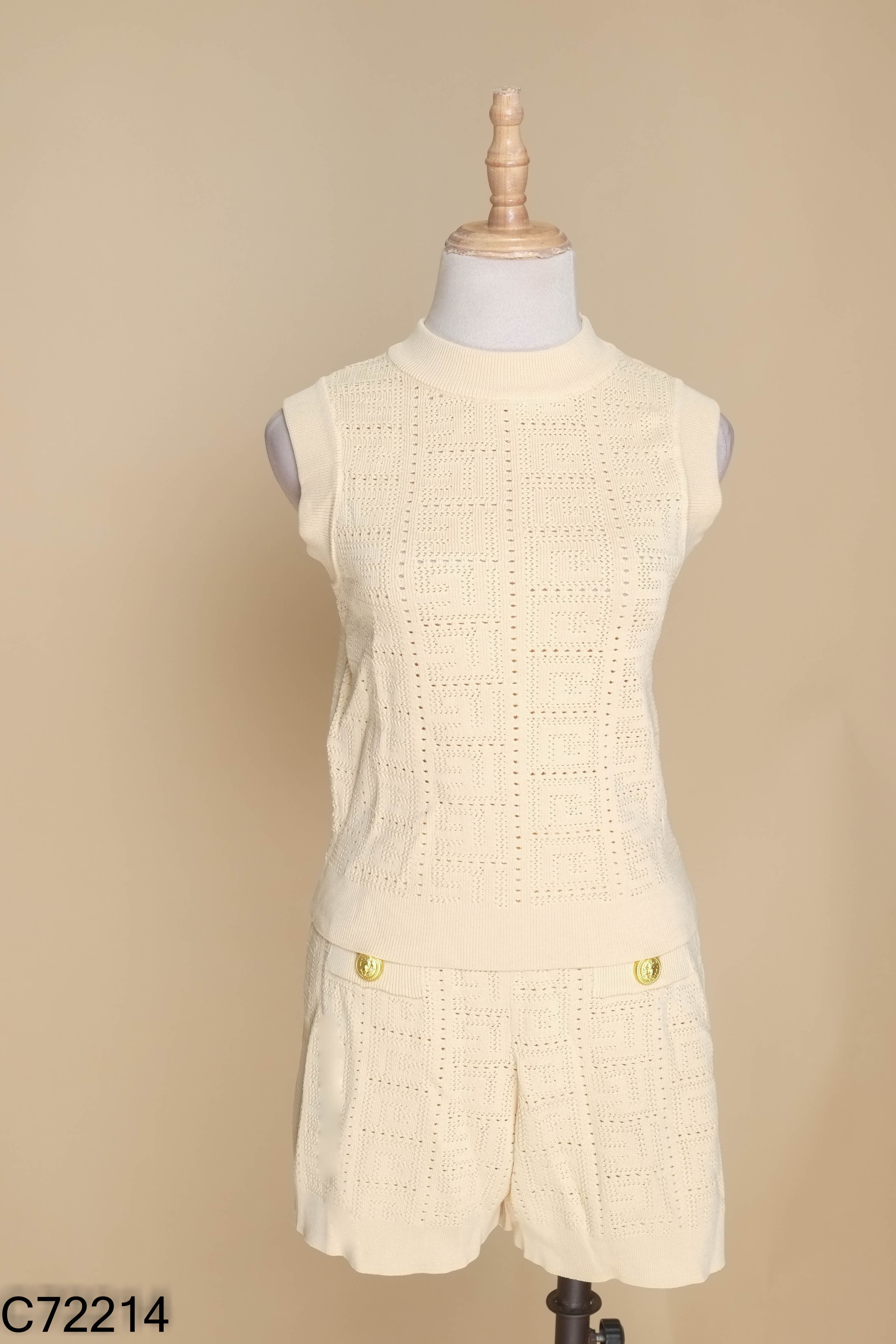 Set be áo sát nách + quần shorts