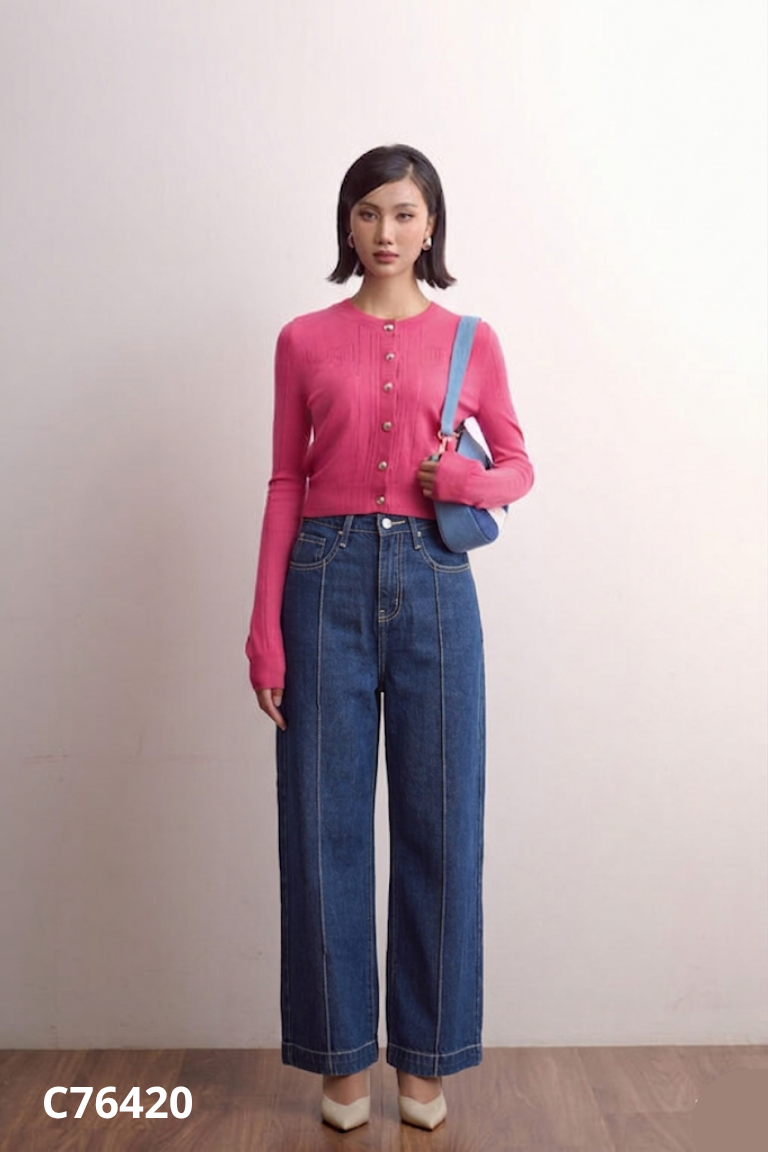 Quần jean URATV xanh