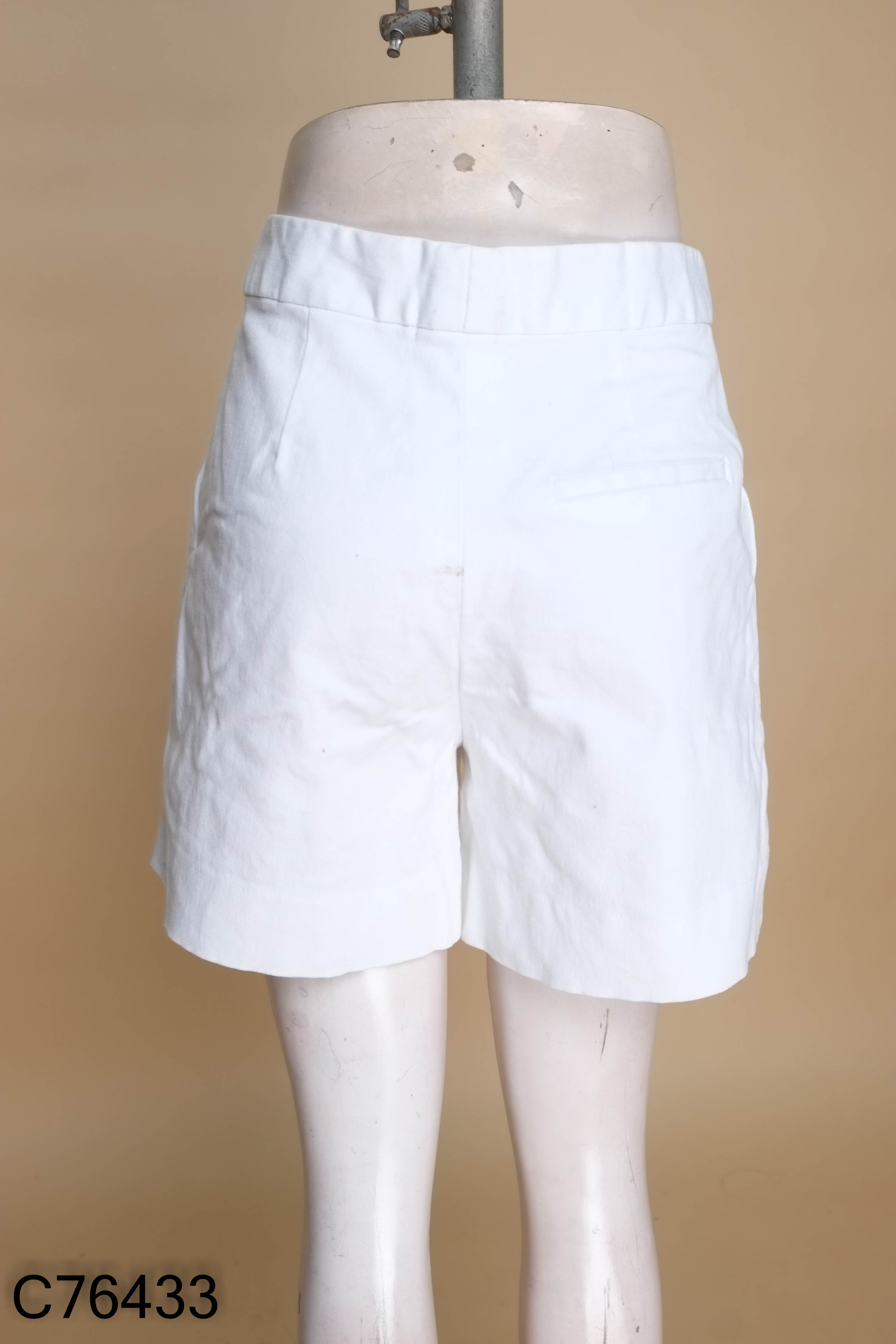 Quần short jean trắng ELLY