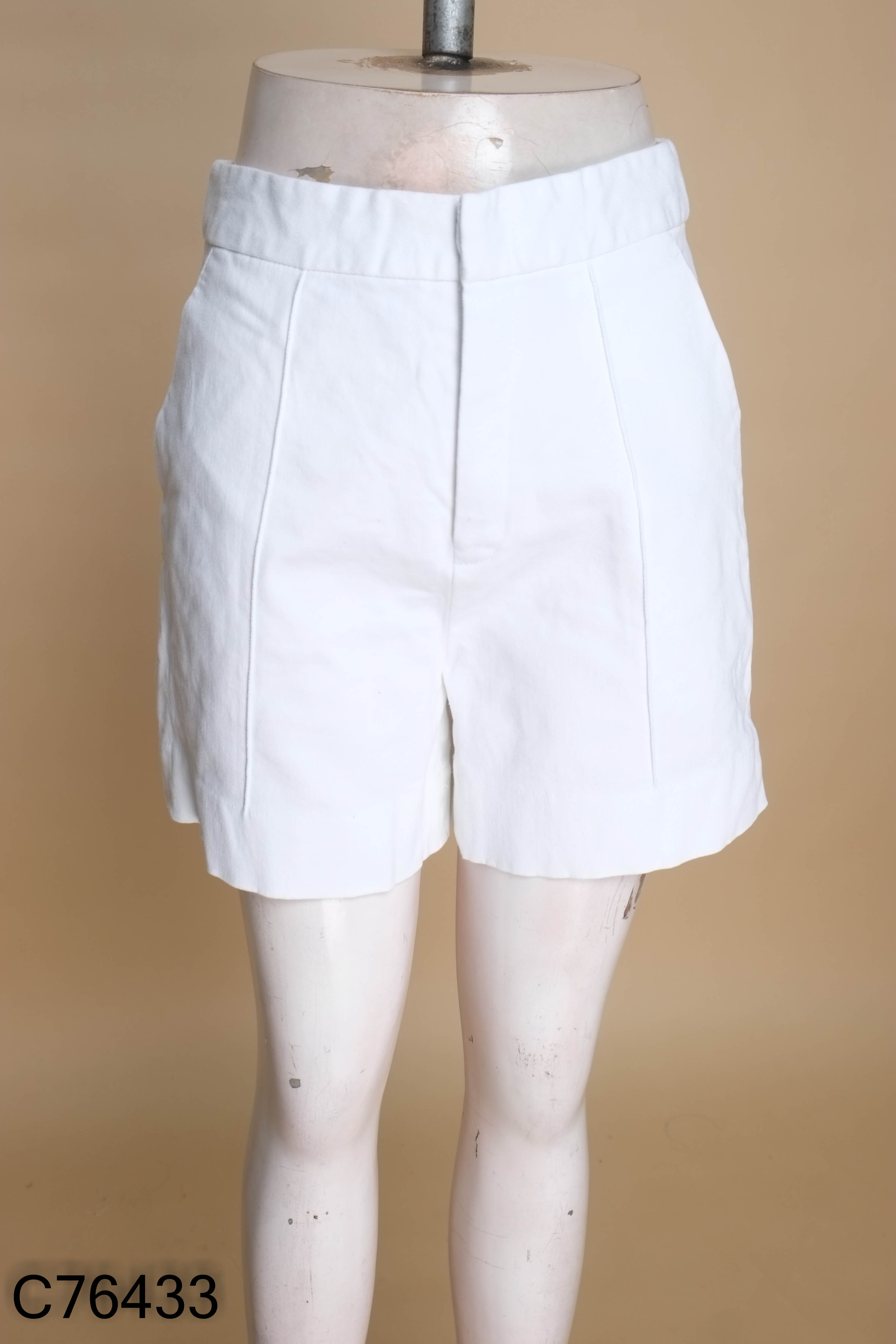 Quần short jean trắng ELLY