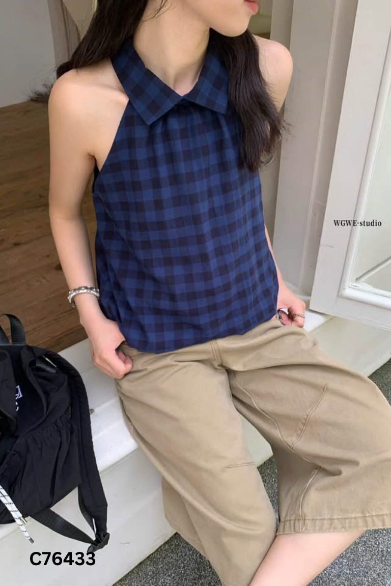 Áo bí xanh đen sát nách