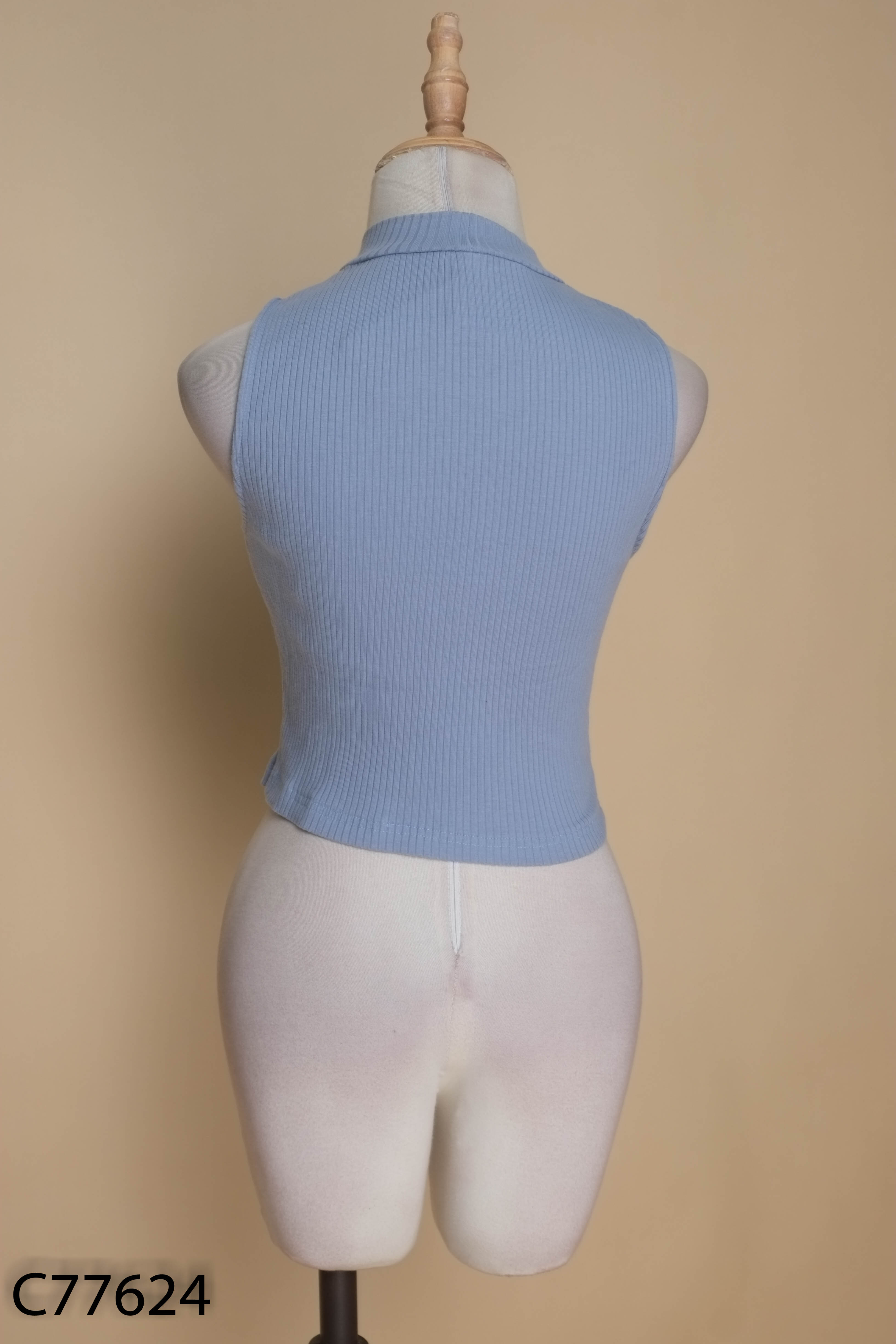 Áo sát nách UNIQLO xanh gân