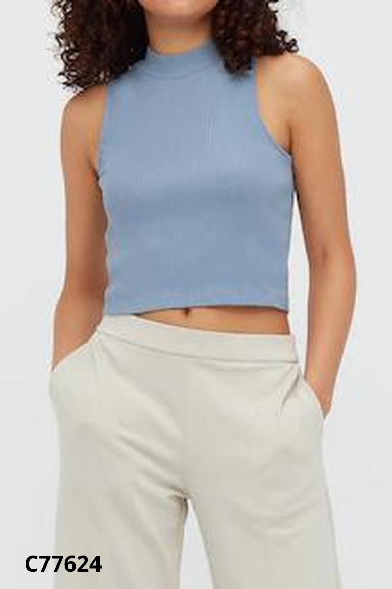 Áo sát nách UNIQLO xanh gân