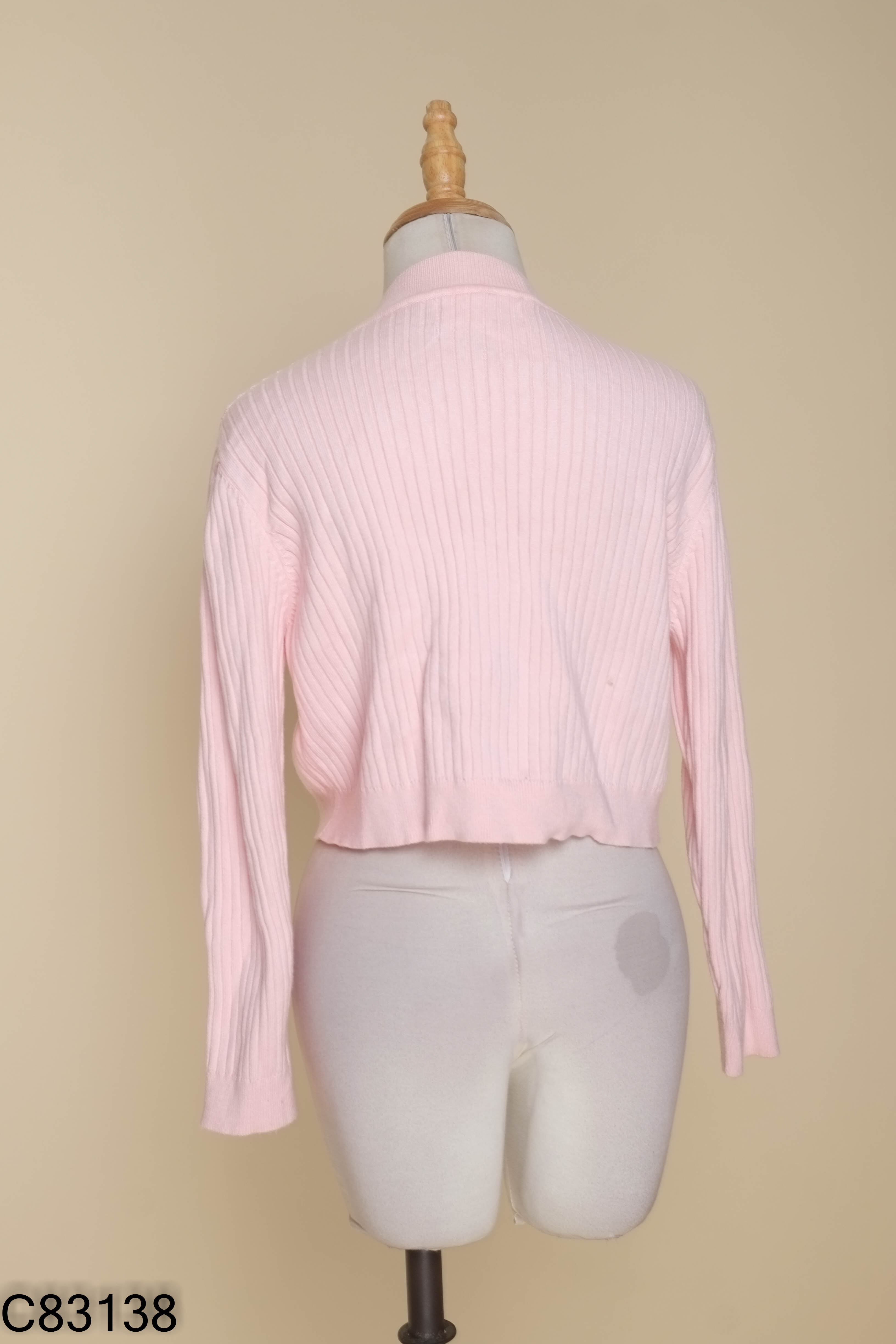 Áo cardigan TINGOAN len hồng