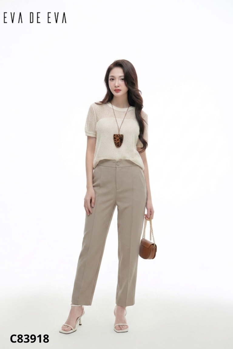 Quần EVA DE EVA nâu baggy