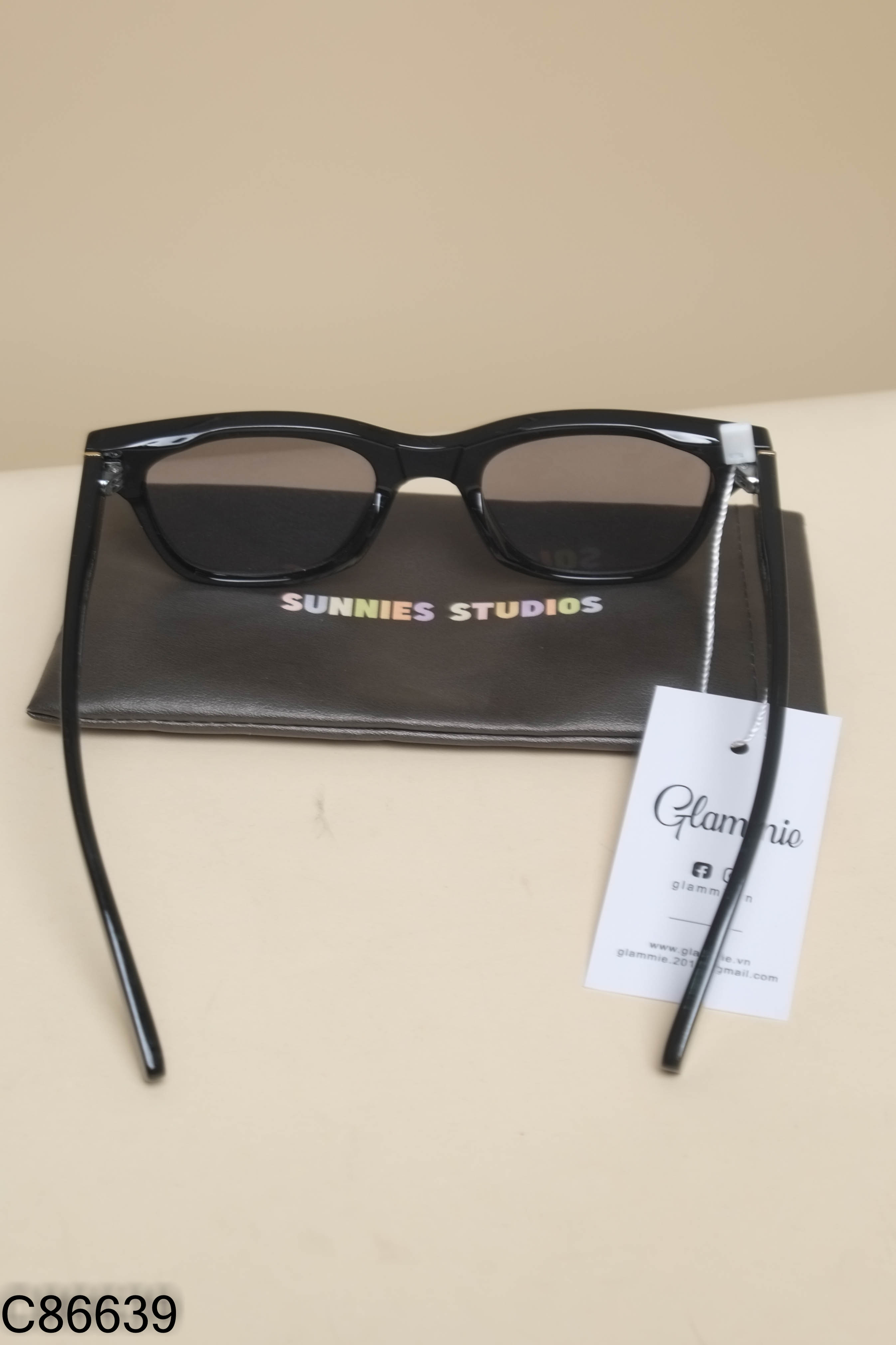 C8663910168-Kính mắt SUNNIES STUDIOS đen vuông