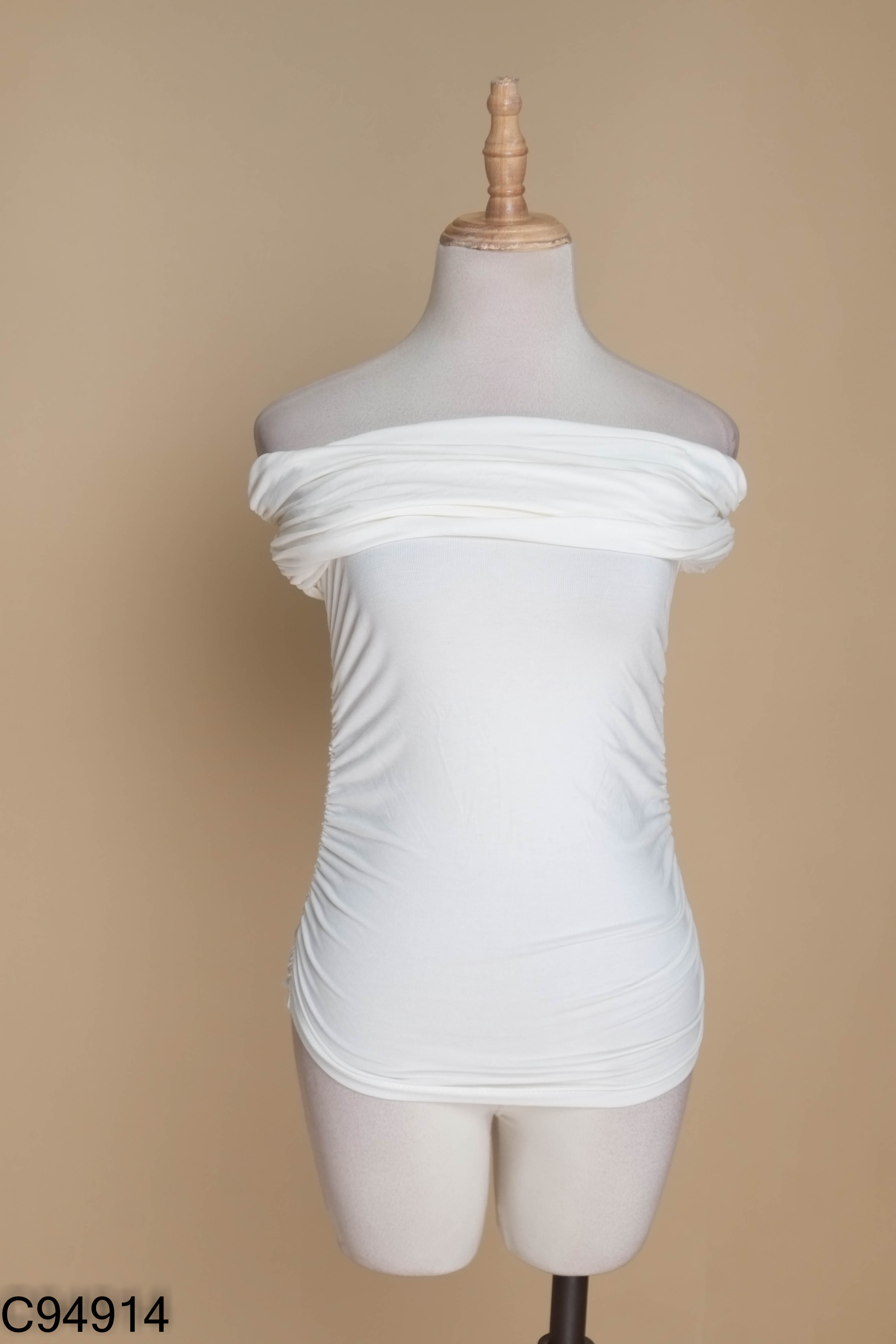 NEWTAG Áo trắng KAYLIN trễ vai