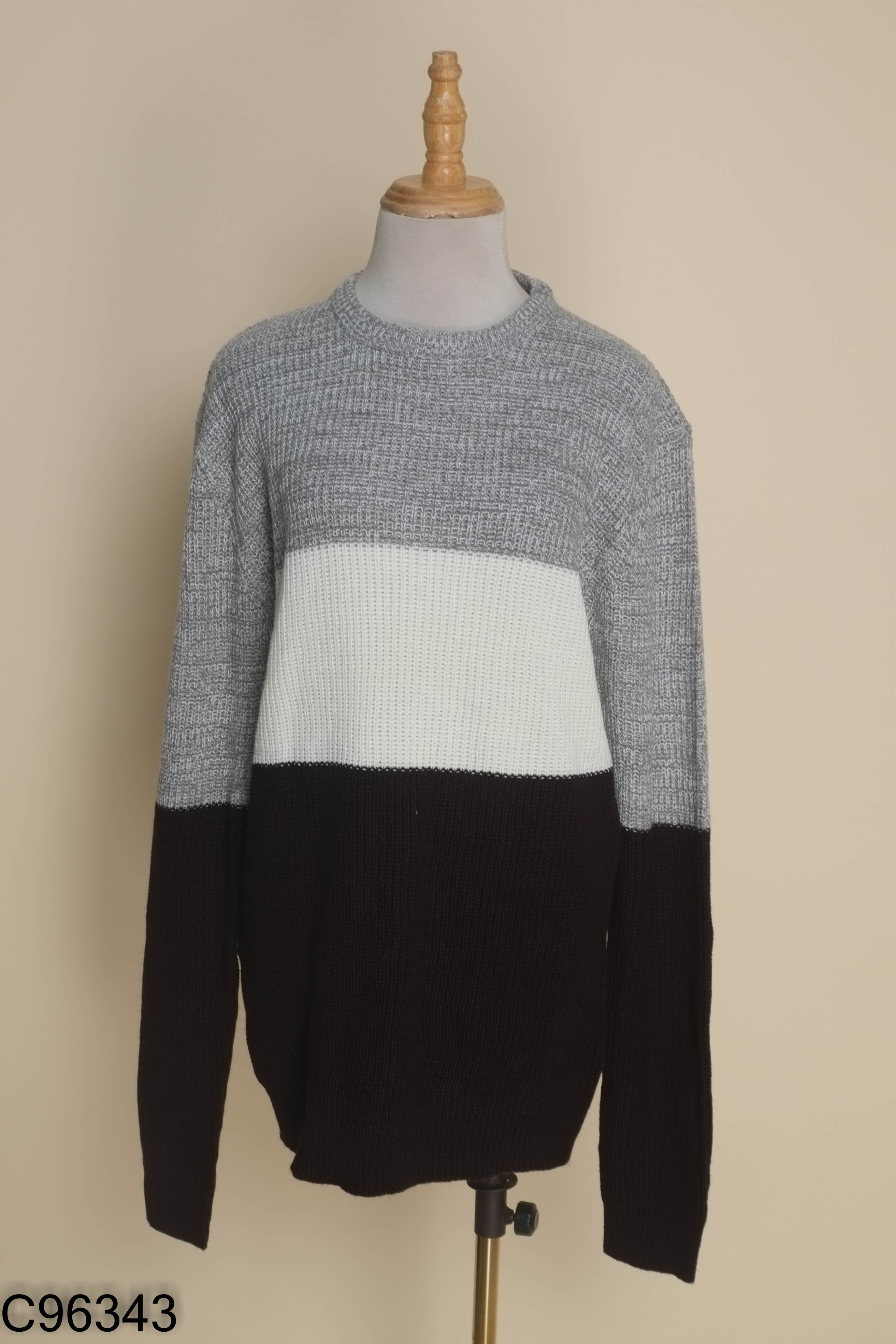 NEWTAG Áo len LEE COOPER xám mix be