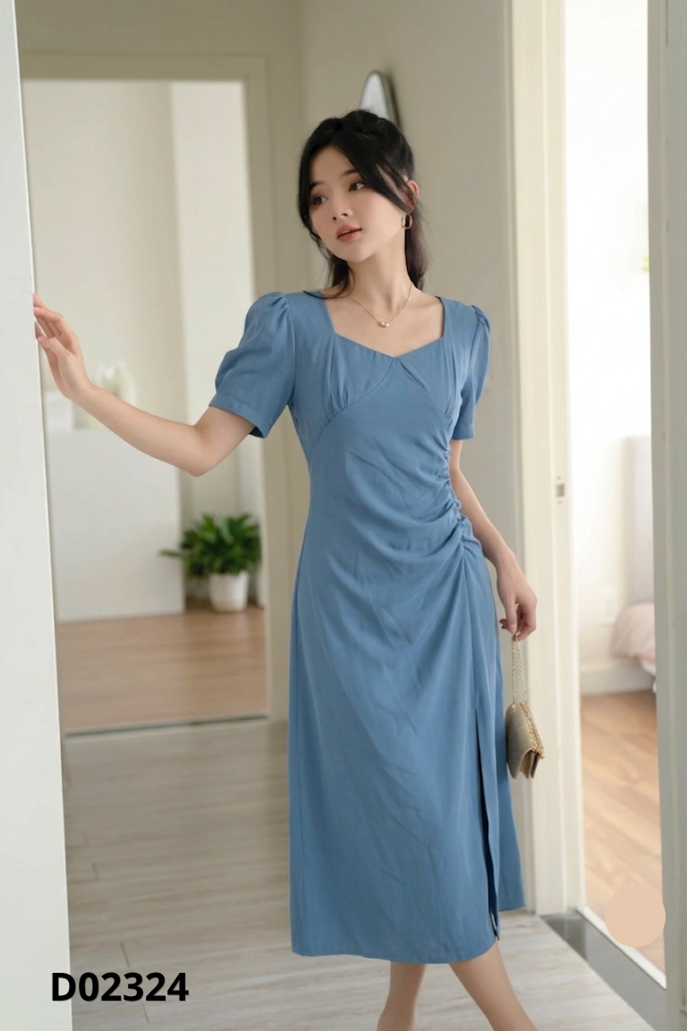 Váy xanh dài YAN
