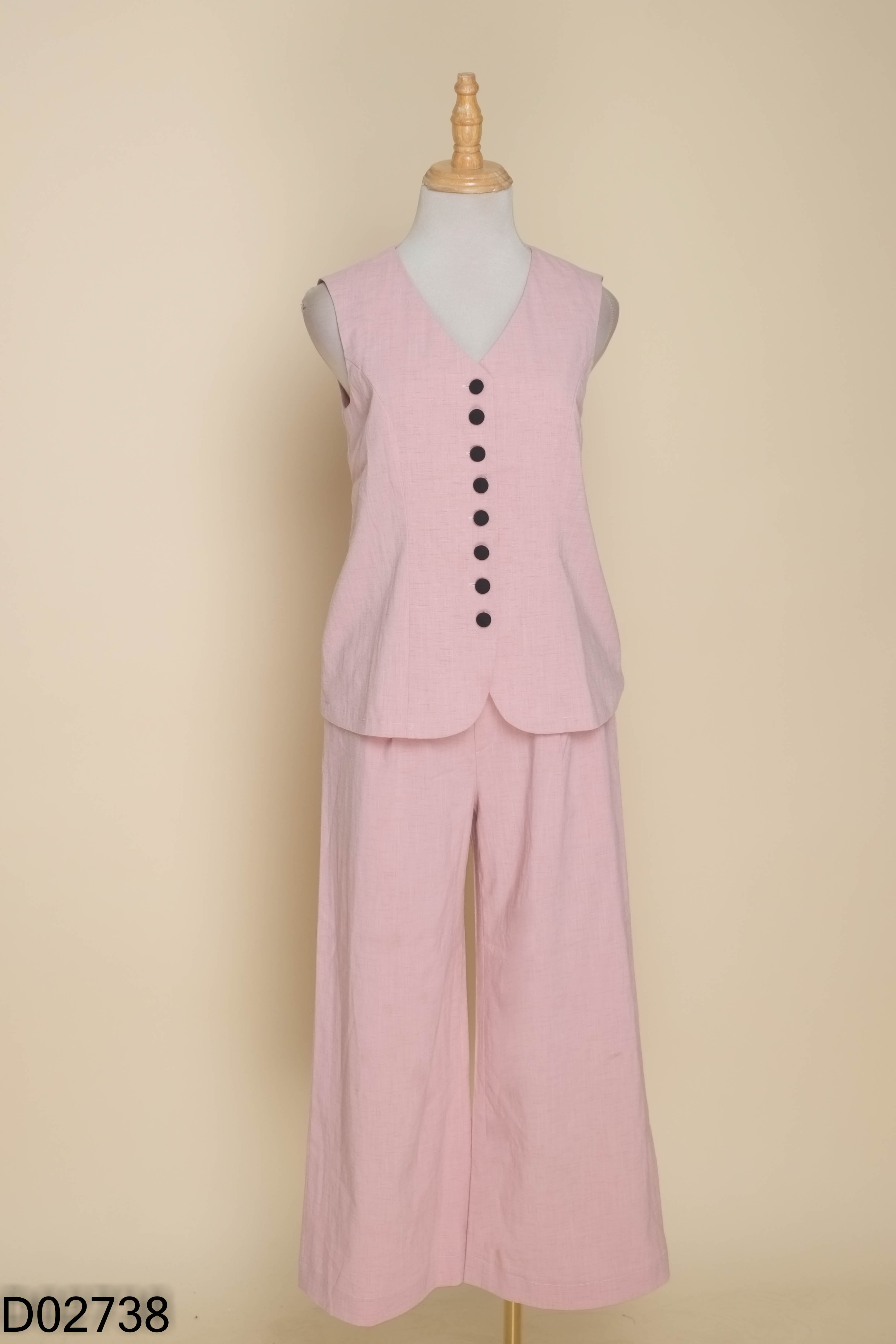 Set hồng ROOM22 gile+quần