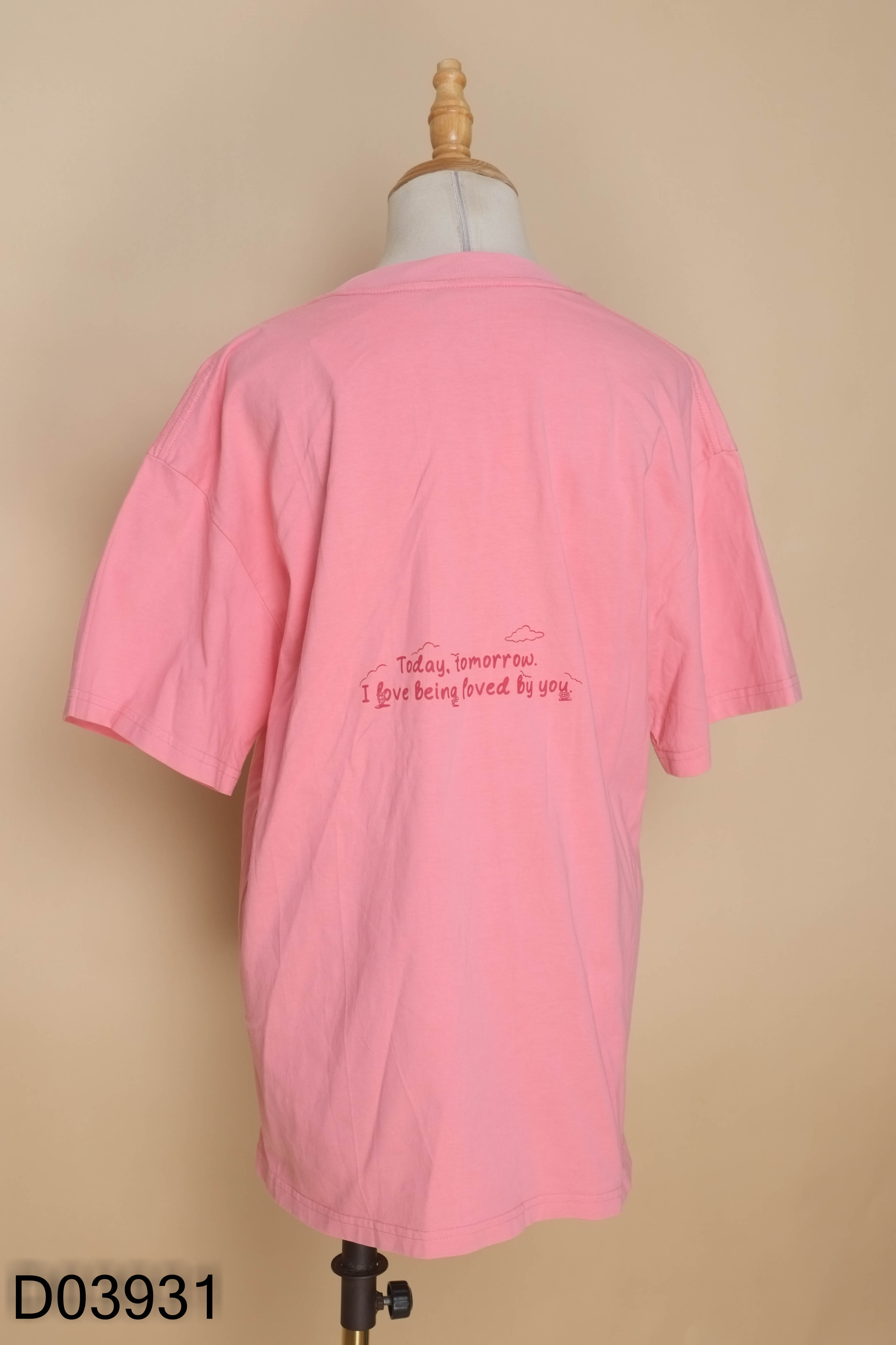 Áo hồng ONISM GARMENT in hình