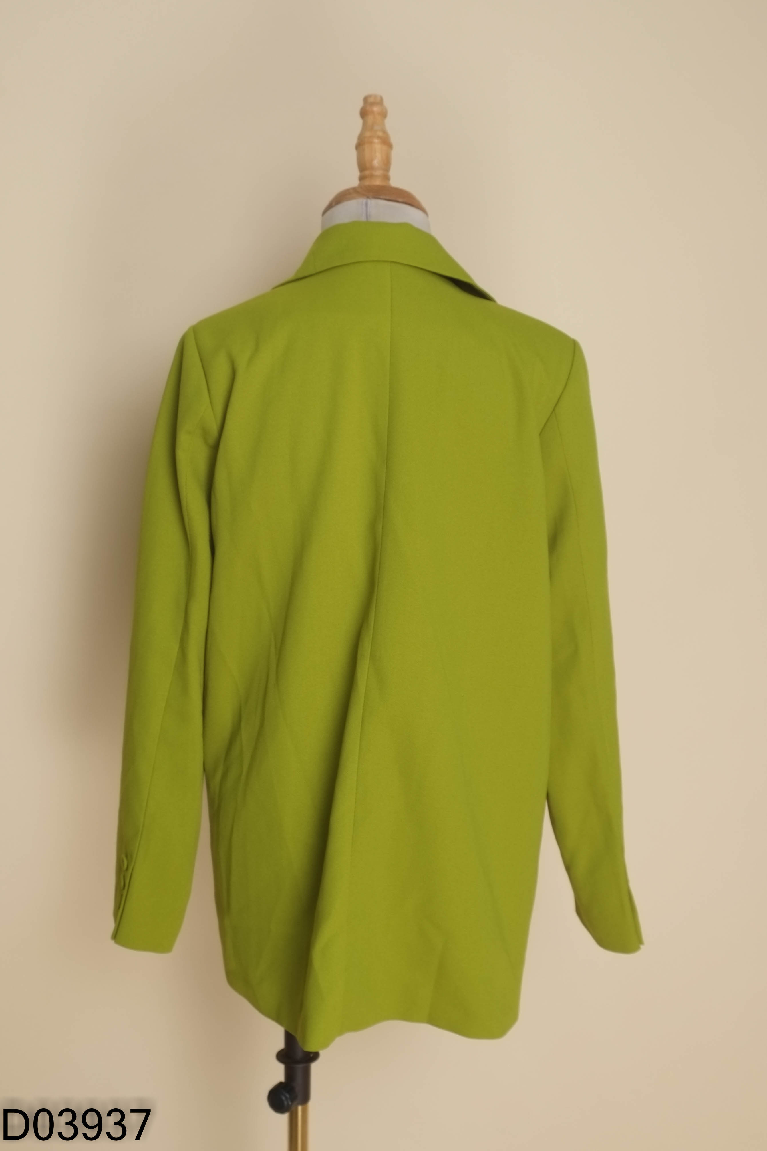Áo vest xanh mạ trơn