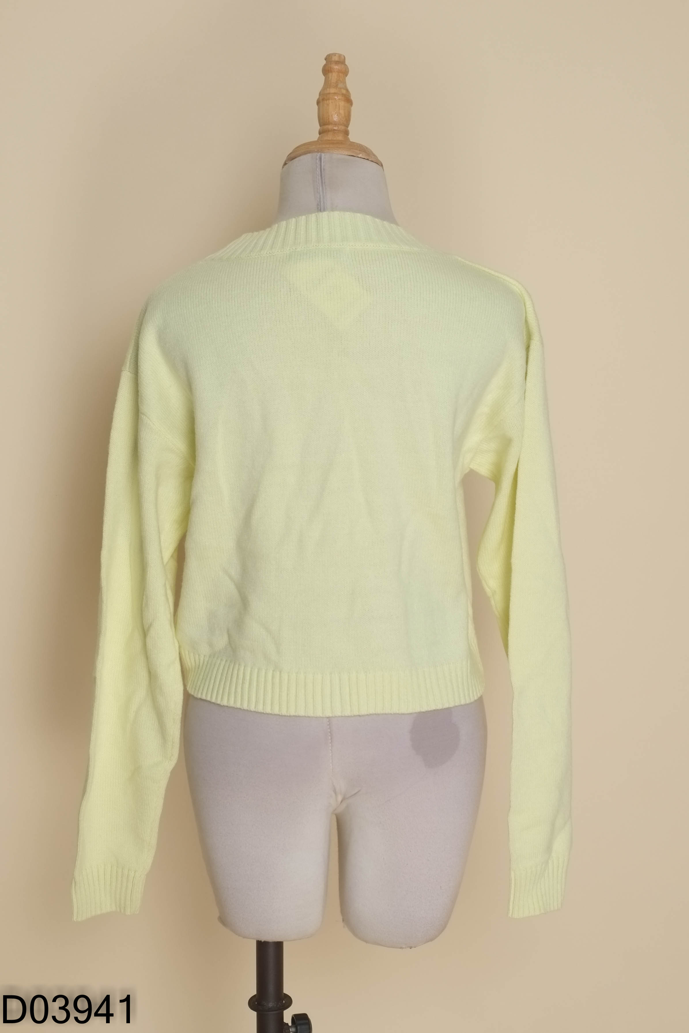 Áo len cardigan CANIFA xanh