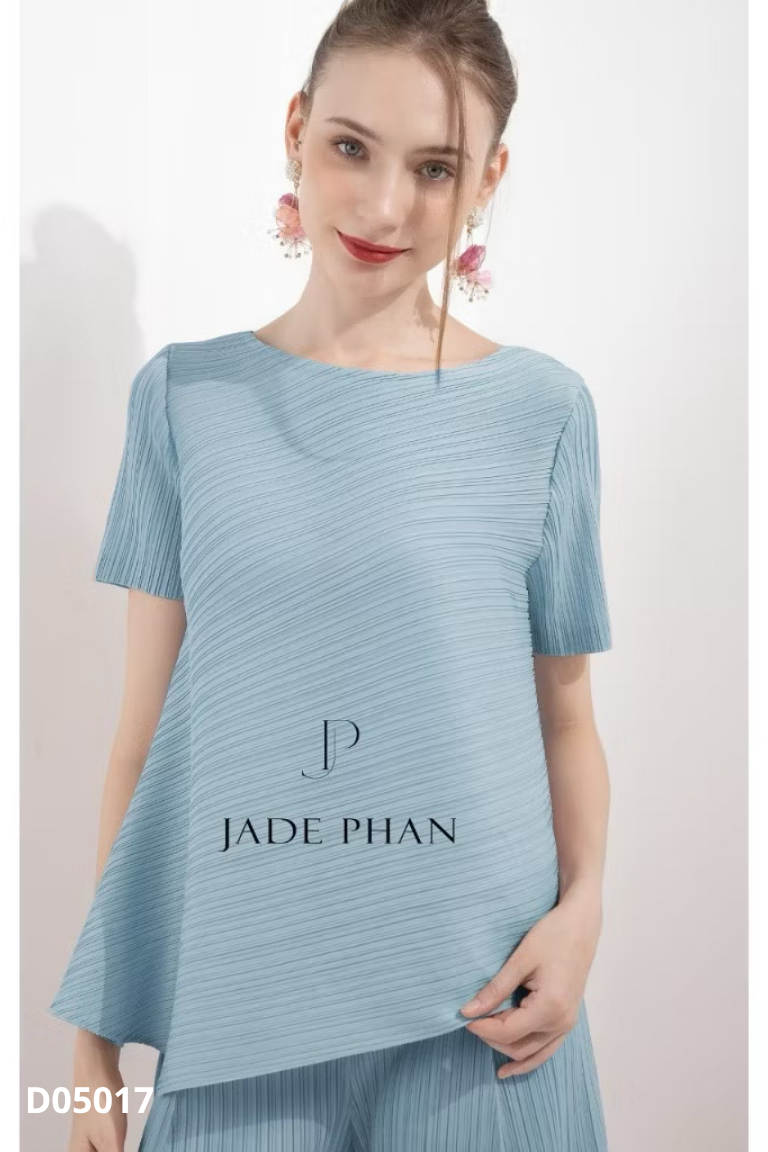 Áo xanh dập ly