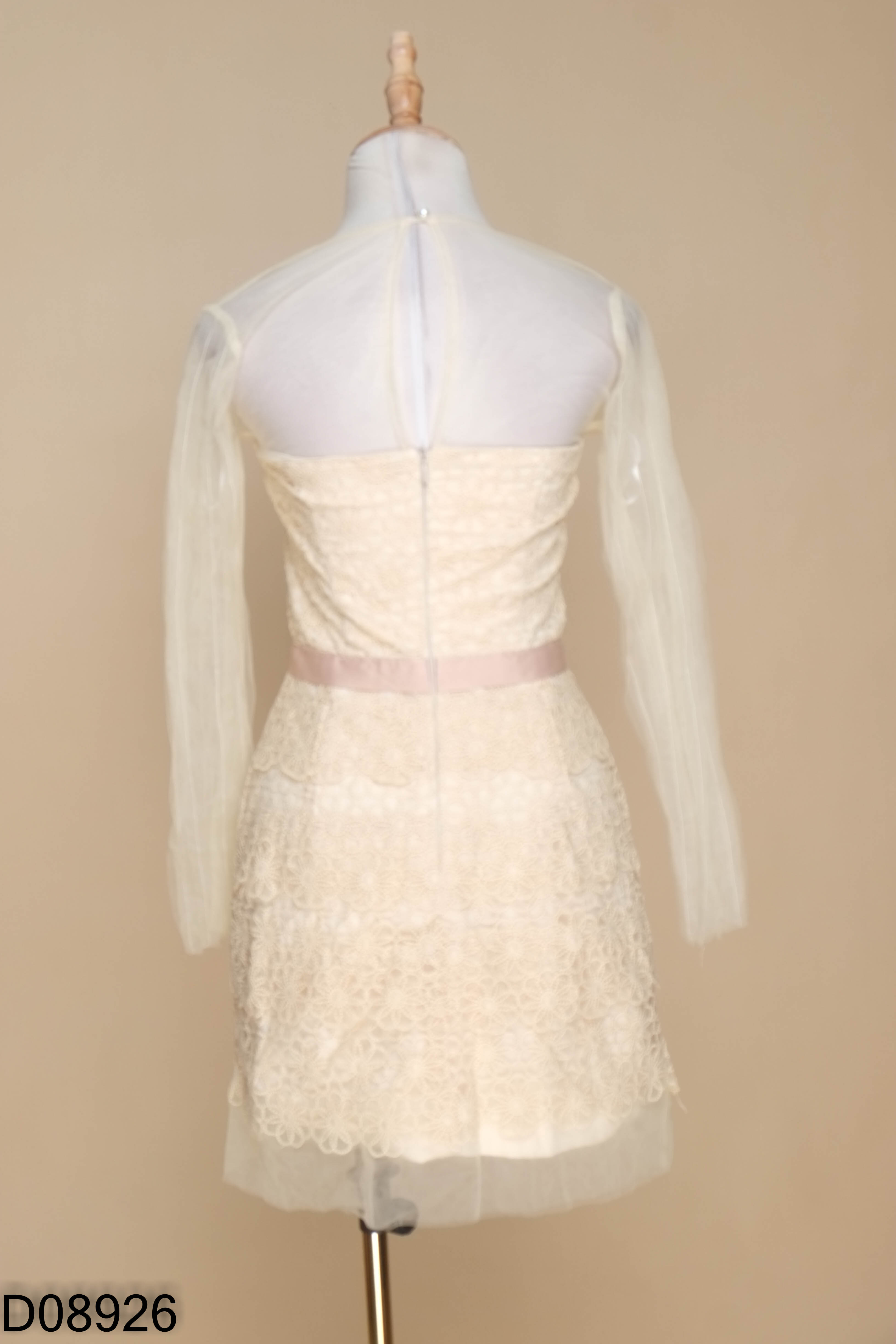 Váy be phối lưới ren VIVIDRESS