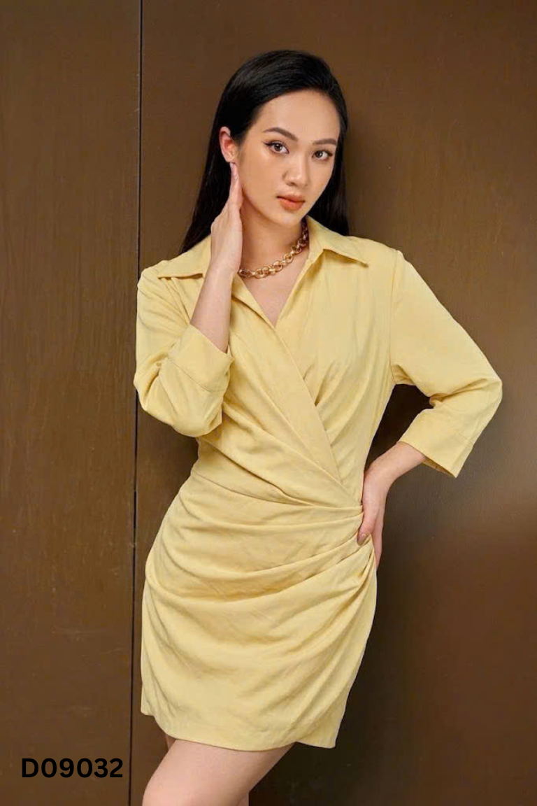 NEWTAG Váy vàng SHWIN BY SHWIN phối eo