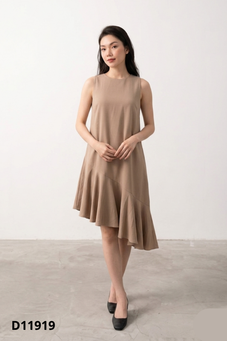 Váy BESTMUM nâu trơn