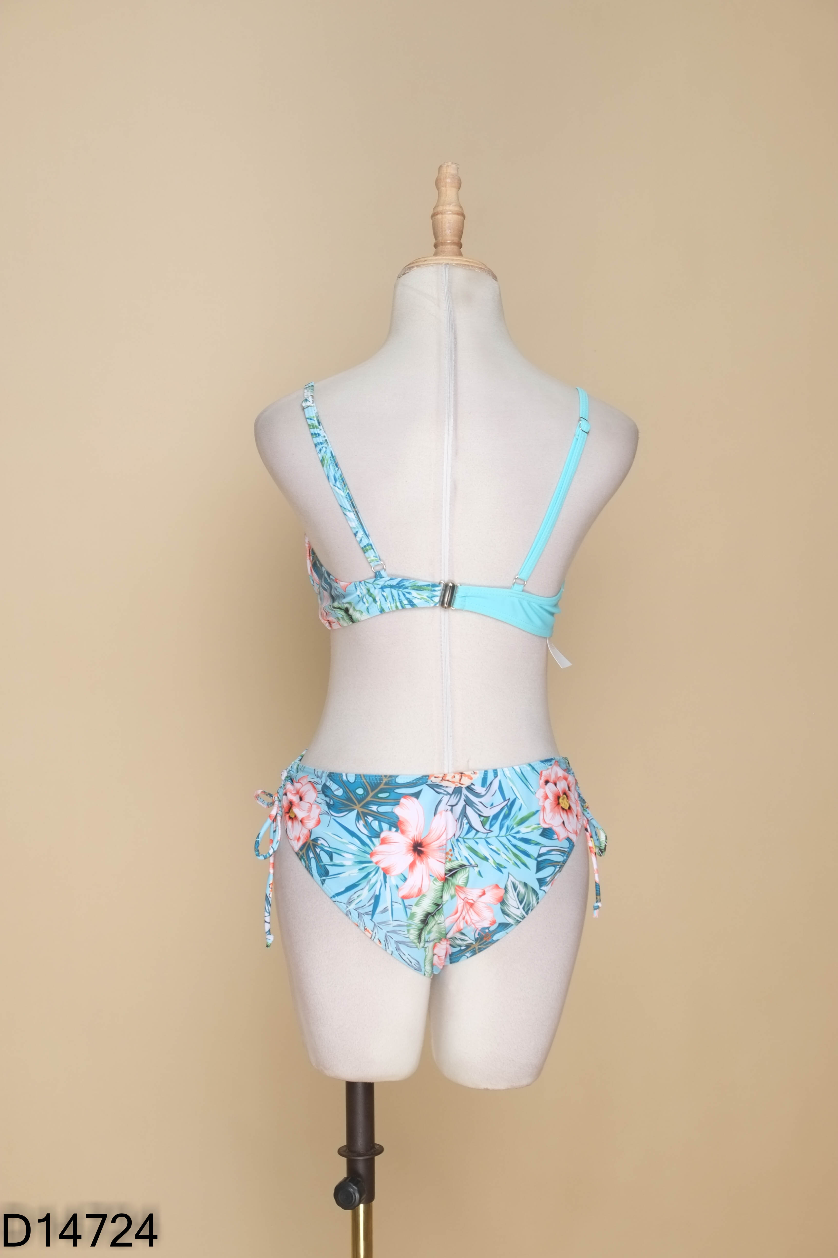 Set Bikimi 2 mảnh xanh hoa