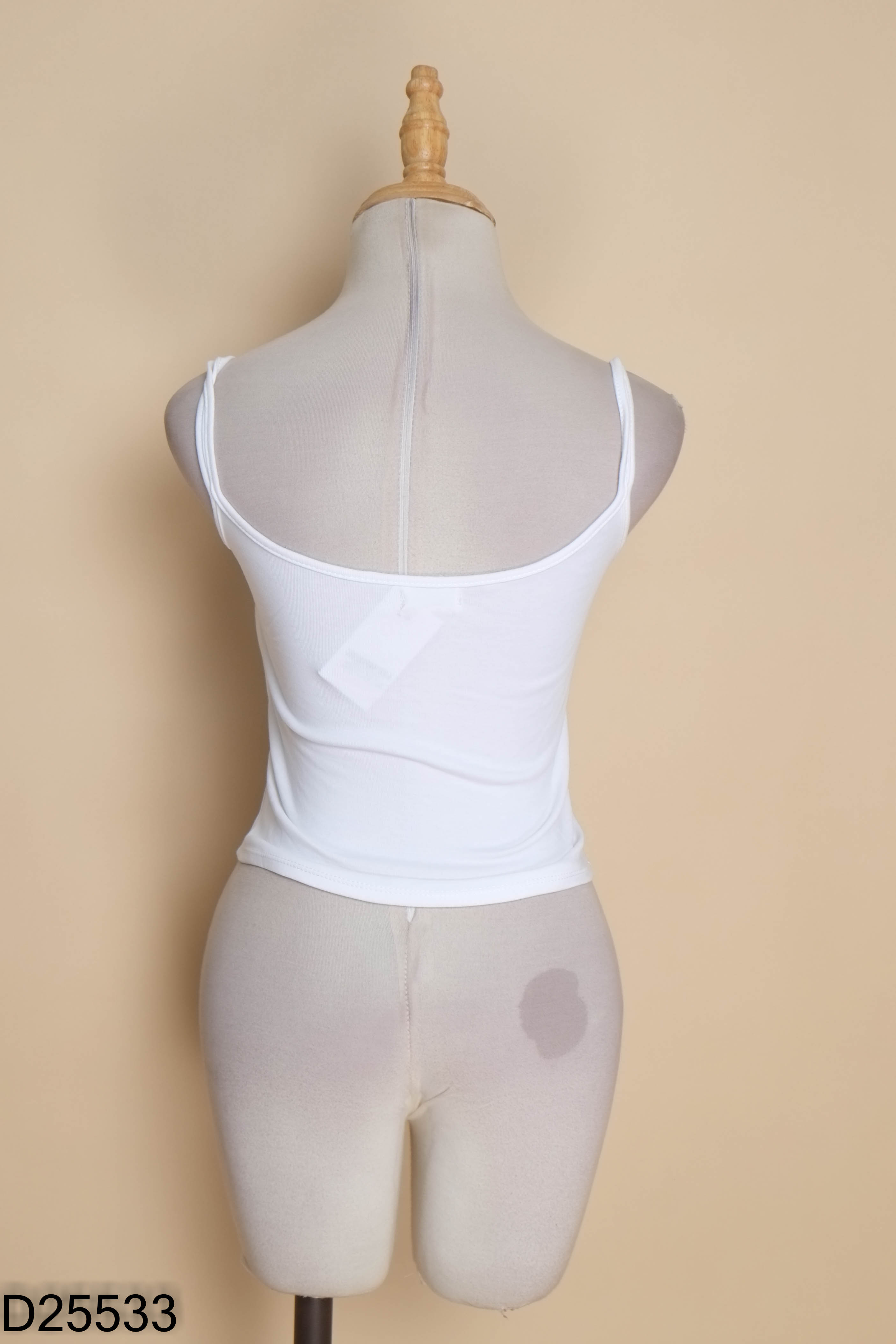 Áo trắng ANNHIEN croptop hai dây