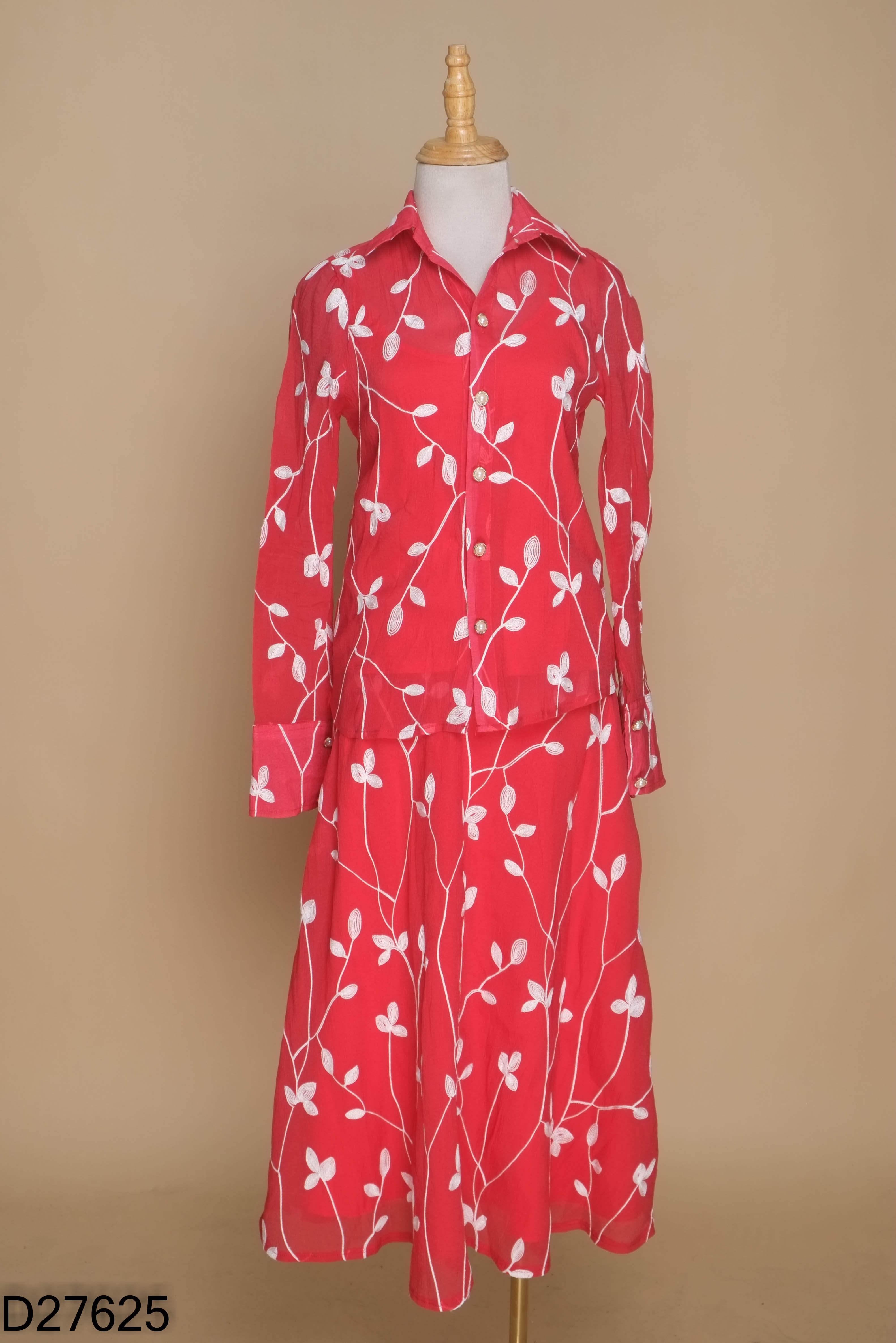 Set đỏ 3 chi tiết LEO'S WEARING
