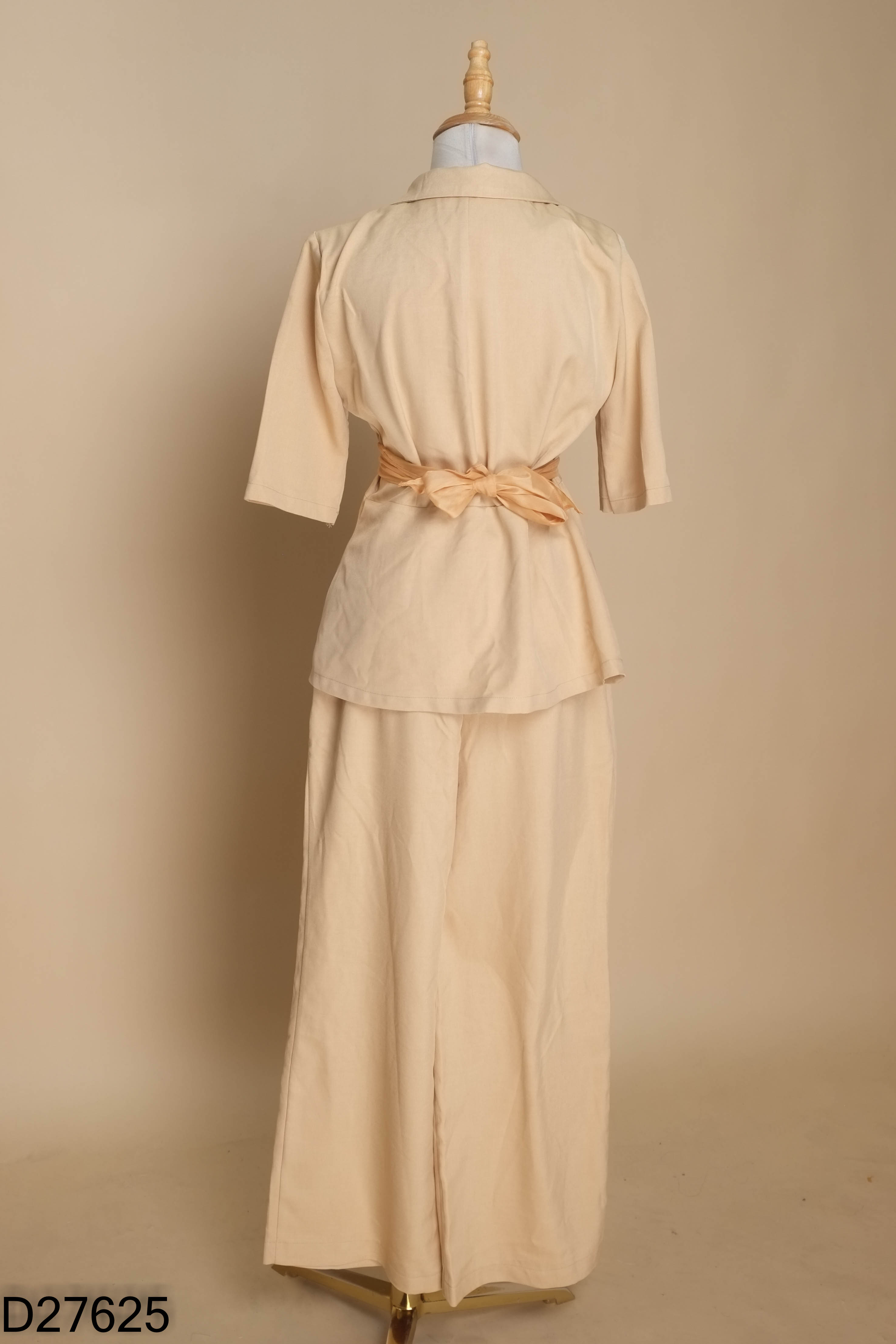Set áo be cổ vest+quần