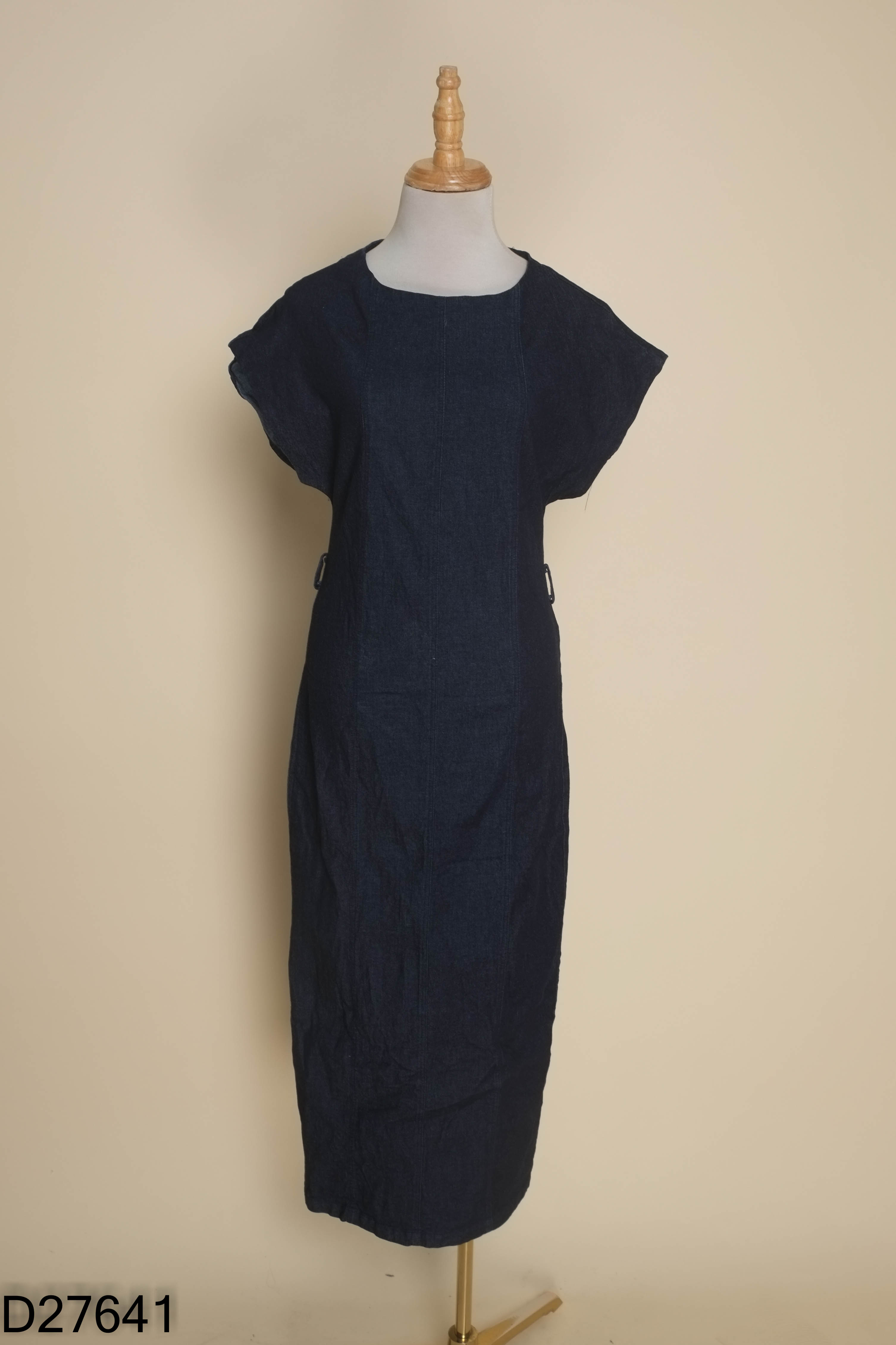 Váy jeans ZARA xanh sát nách