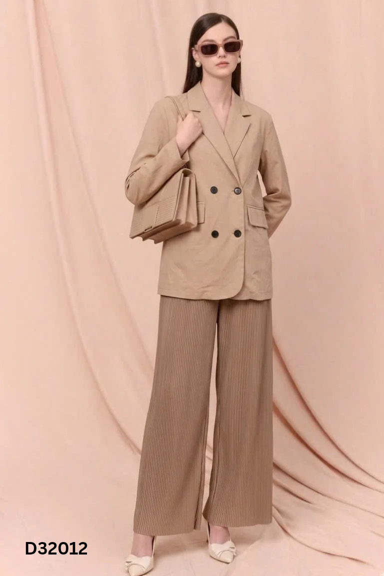 Set nâu quần nhún
