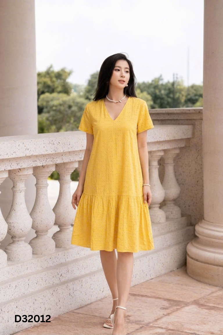 Váy vàng hoa