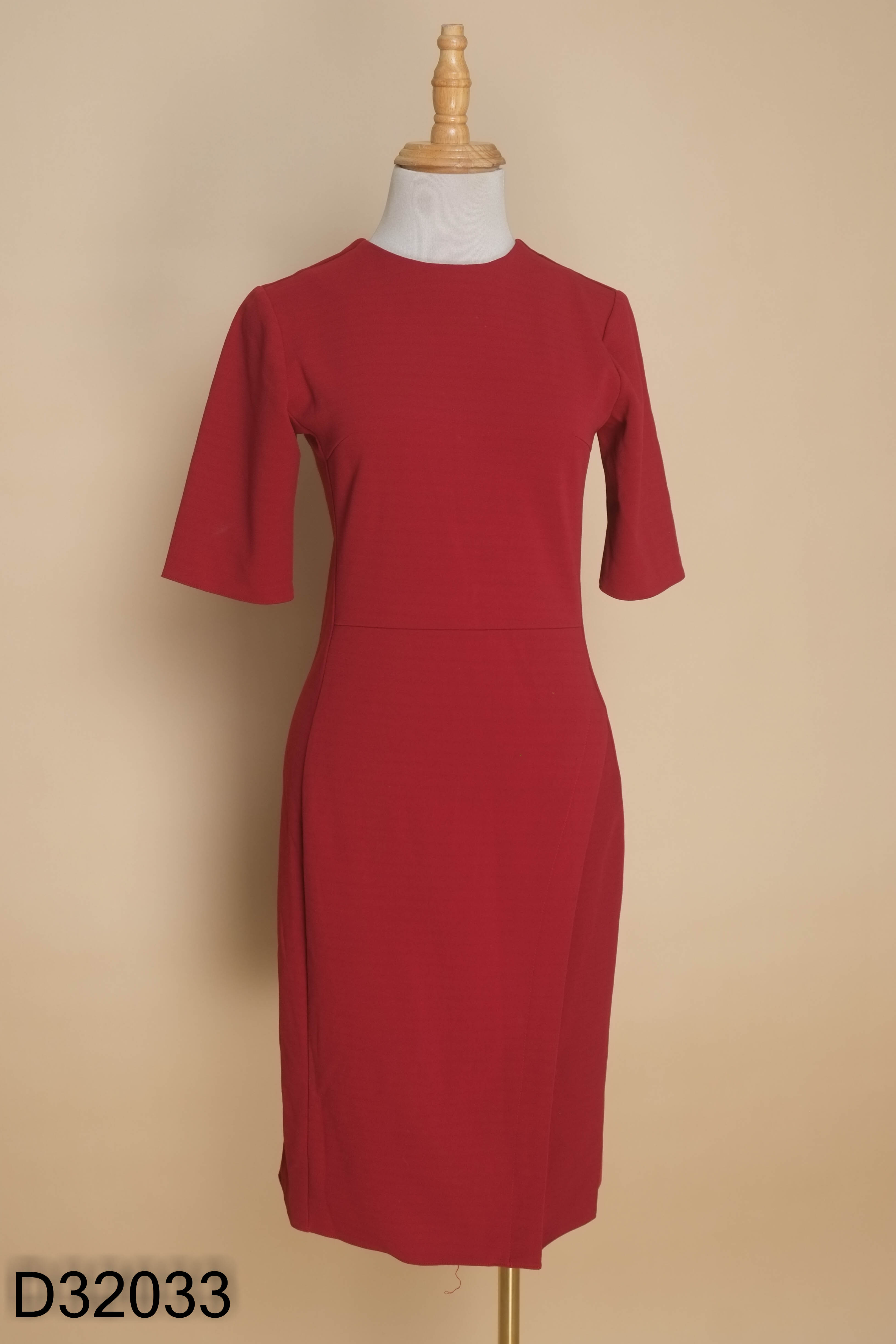 Váy đỏ TOPSHOP tay lỡ