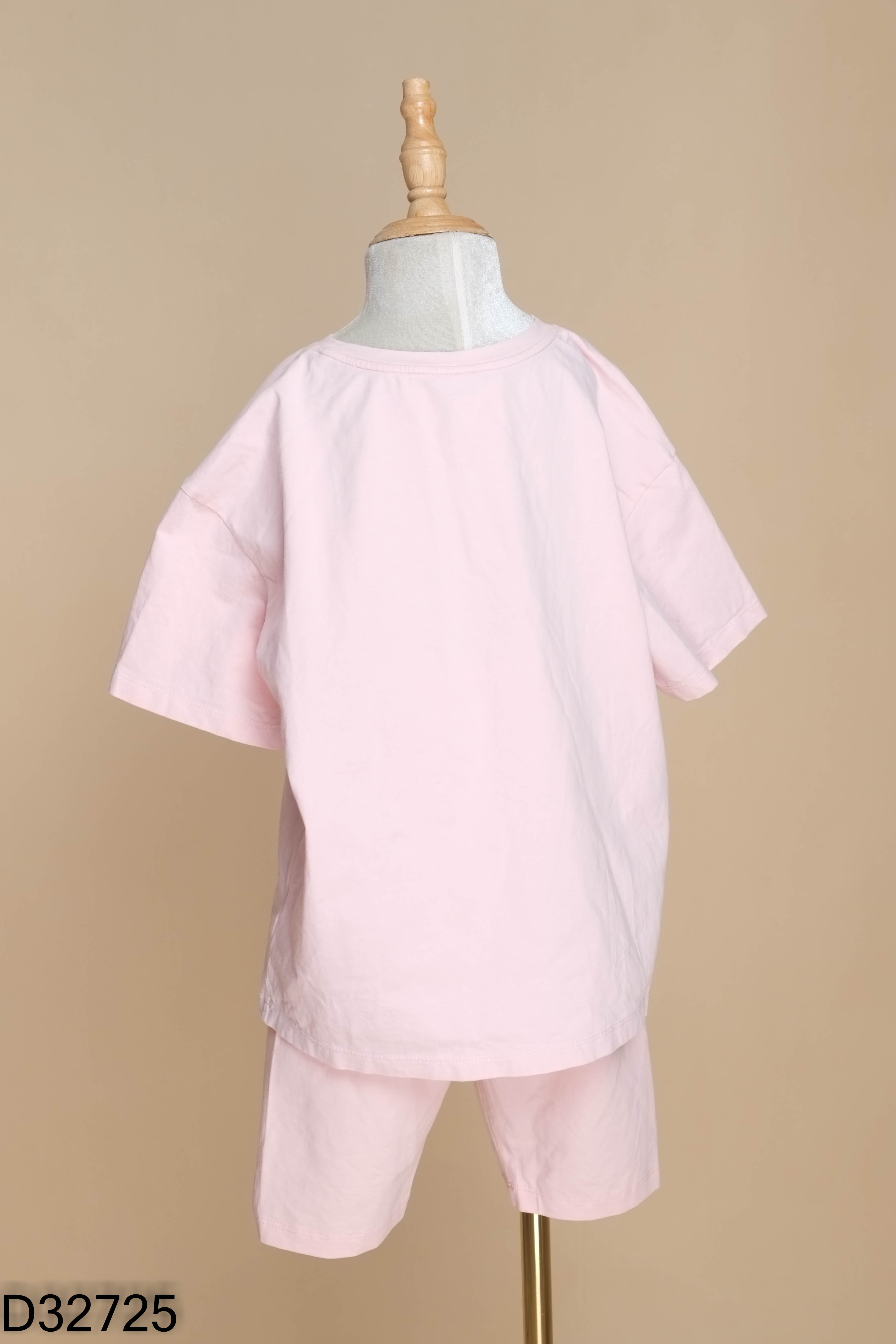 SET IVY KIDS áo hồng+ quần KIDS