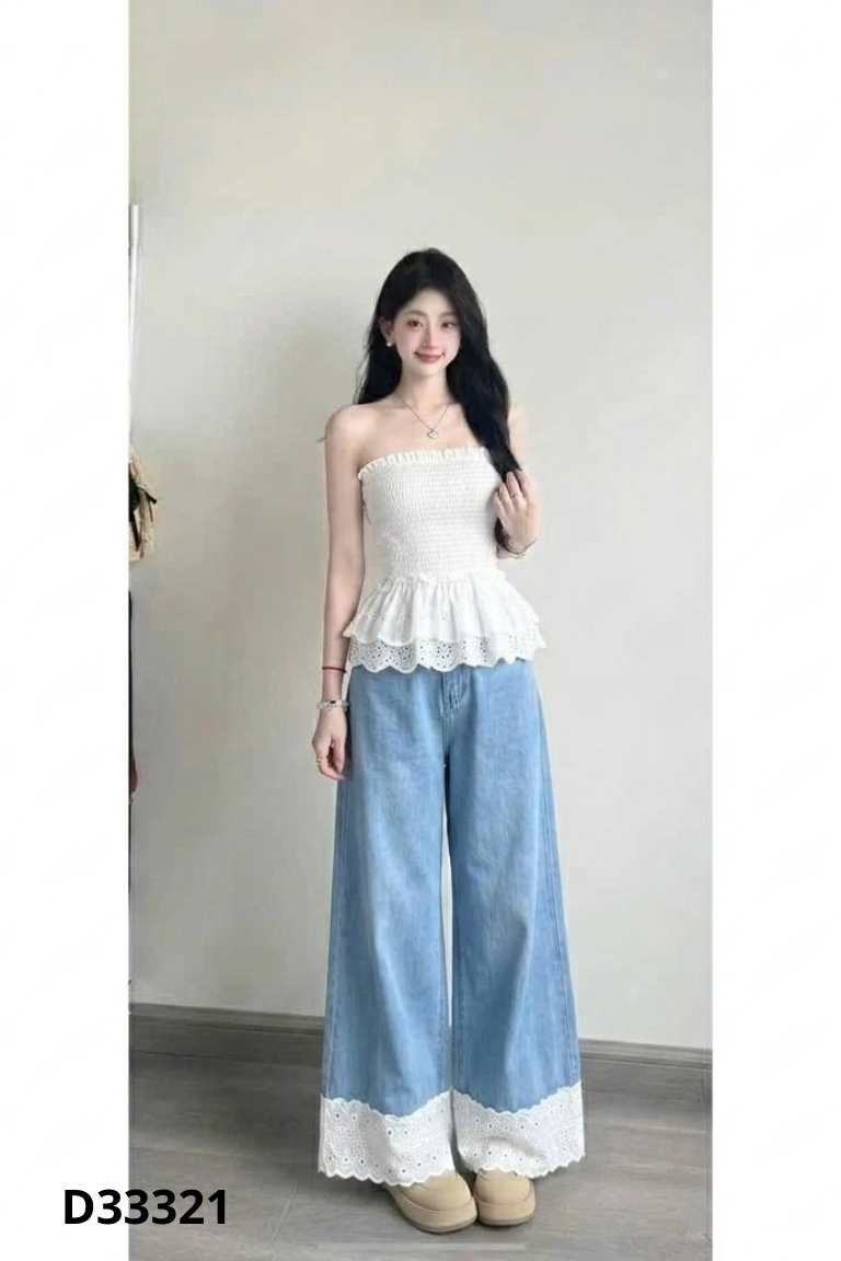 Set quây trắng DESIGN+quần