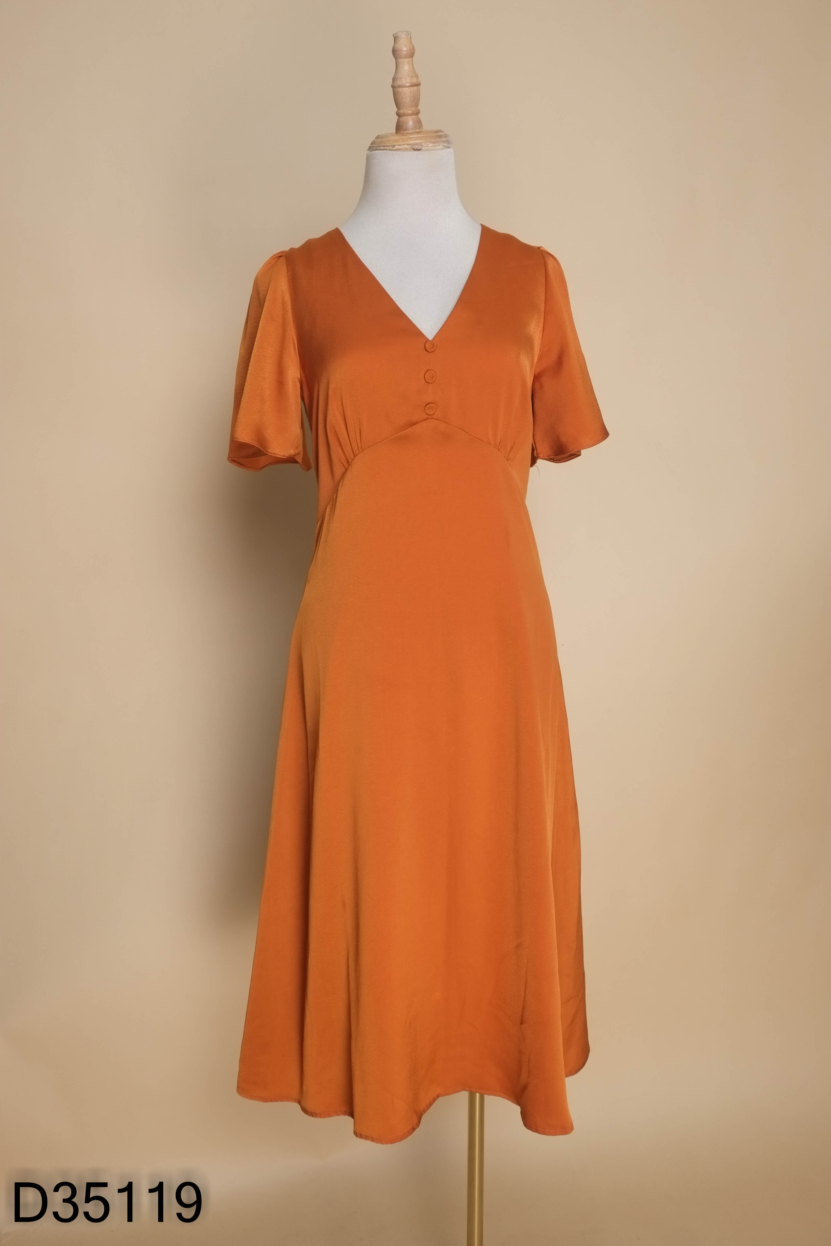 Váy ADORE DRESS nâu cam