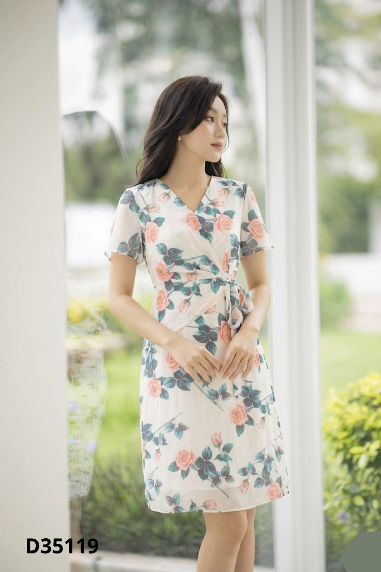 Váy ELLI be họa tiết hoa