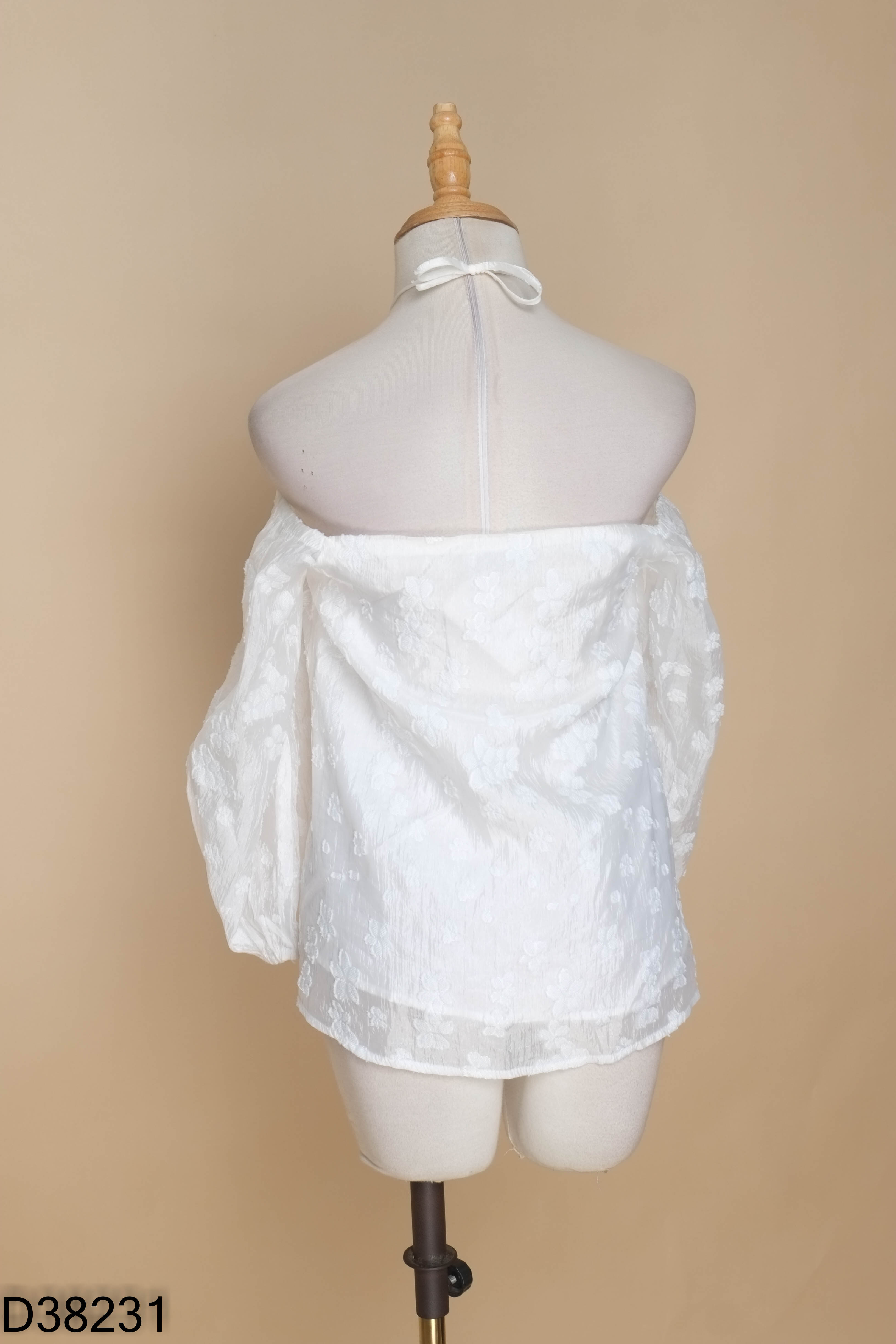 Áo trắng DAISY dập hoa